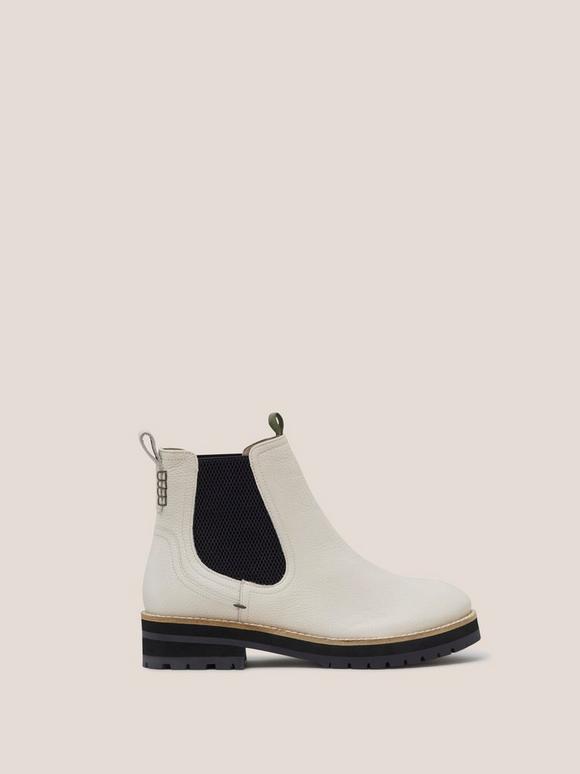 Esme Chunky Leather Chelsea Boot