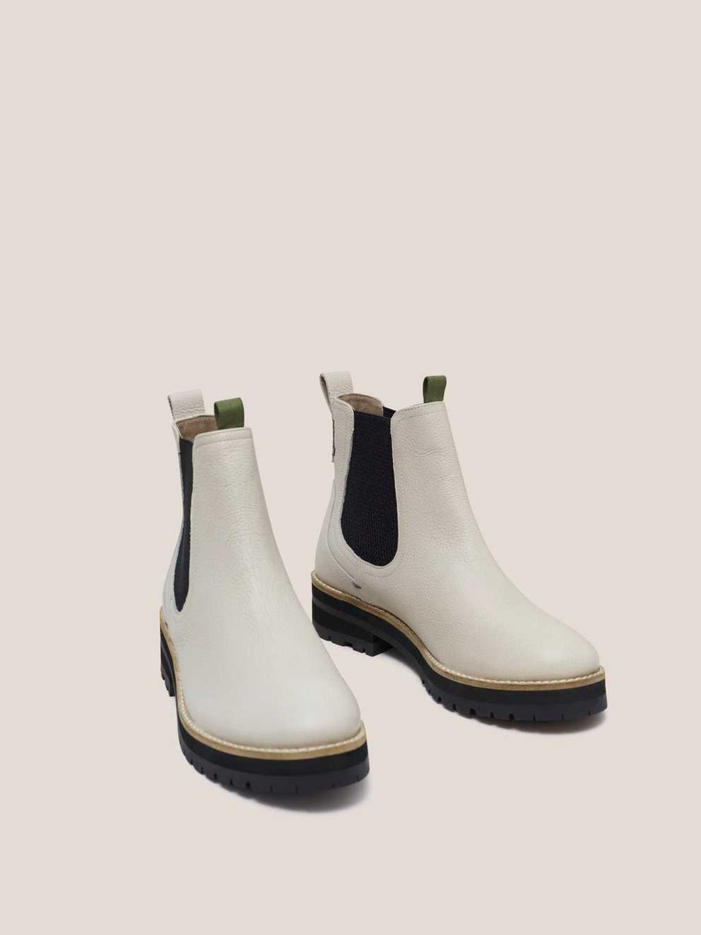 Esme Chunky Leather Chelsea Boot