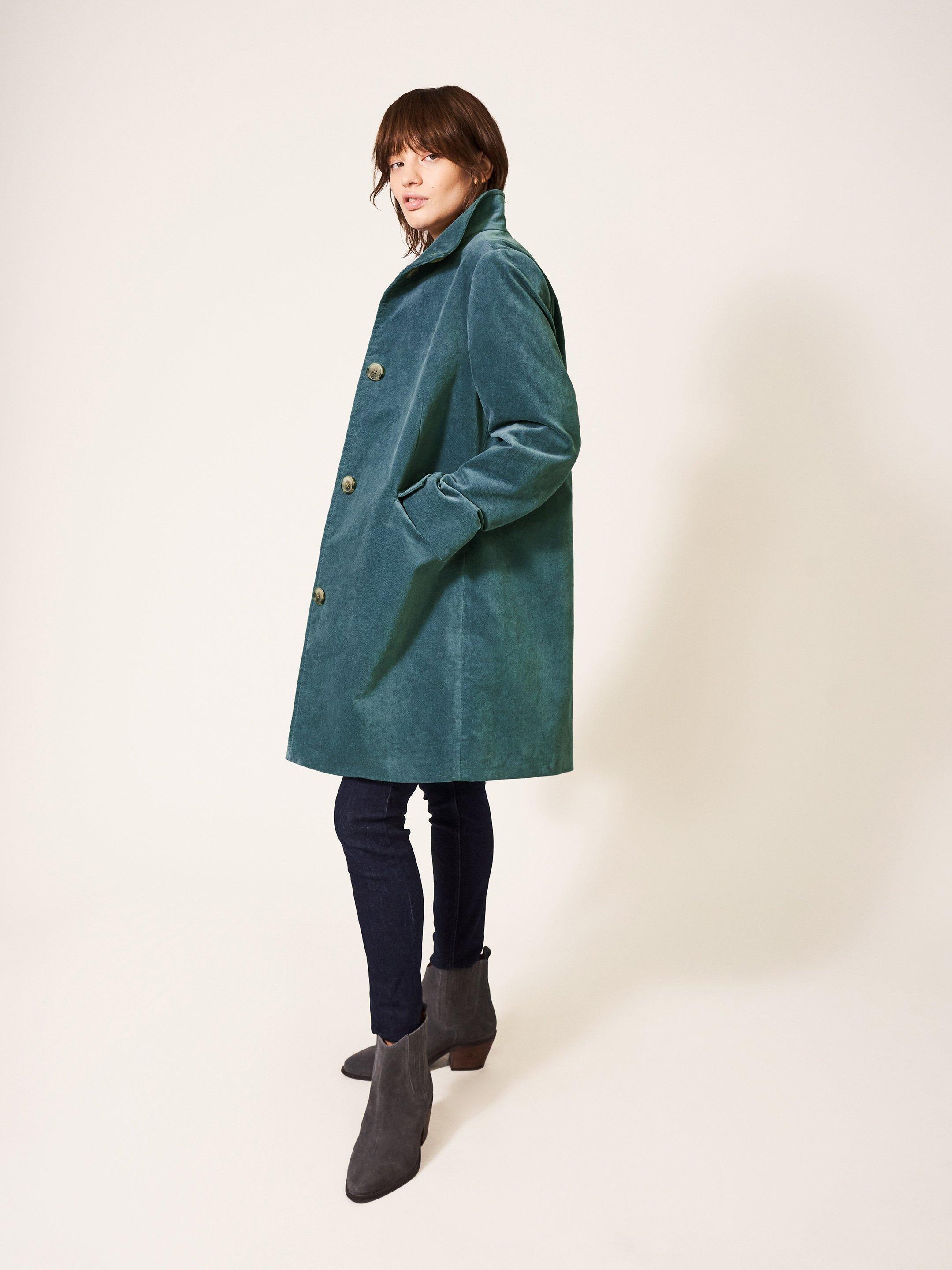 Karla Velvet Coat