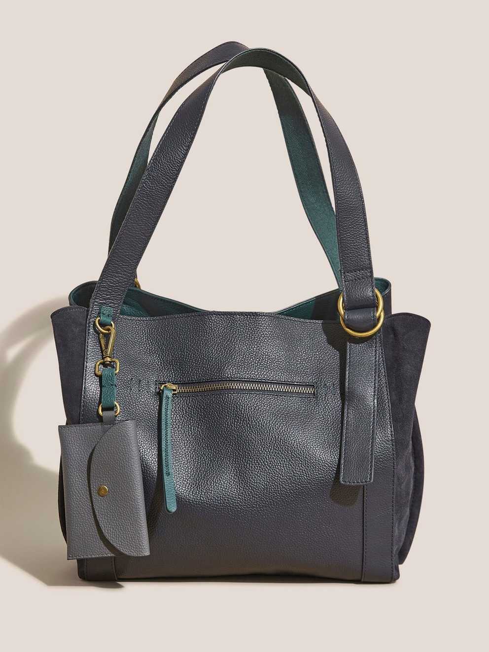 Hannah Leather Tote Bag