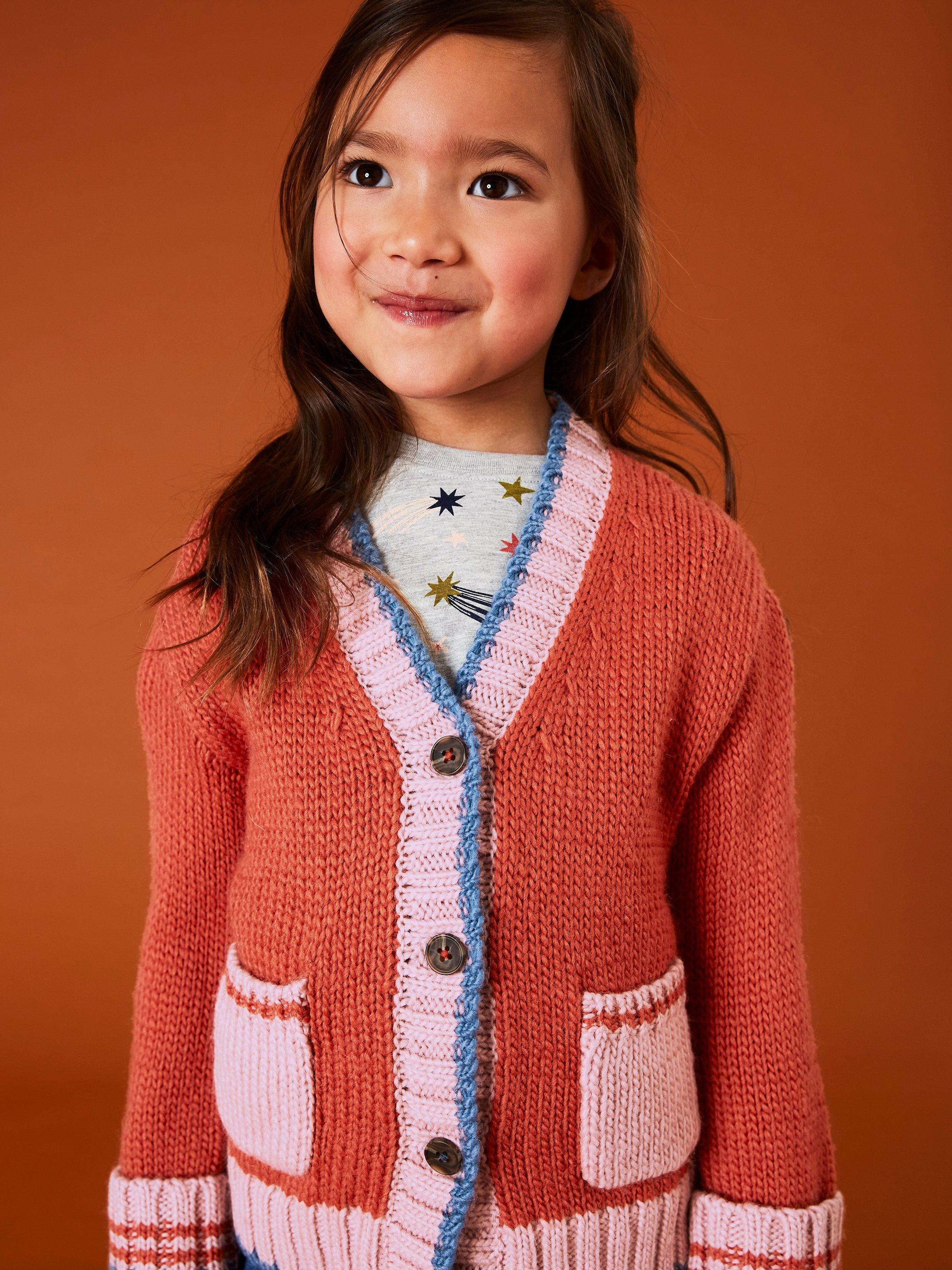 Colourblock Cardigan