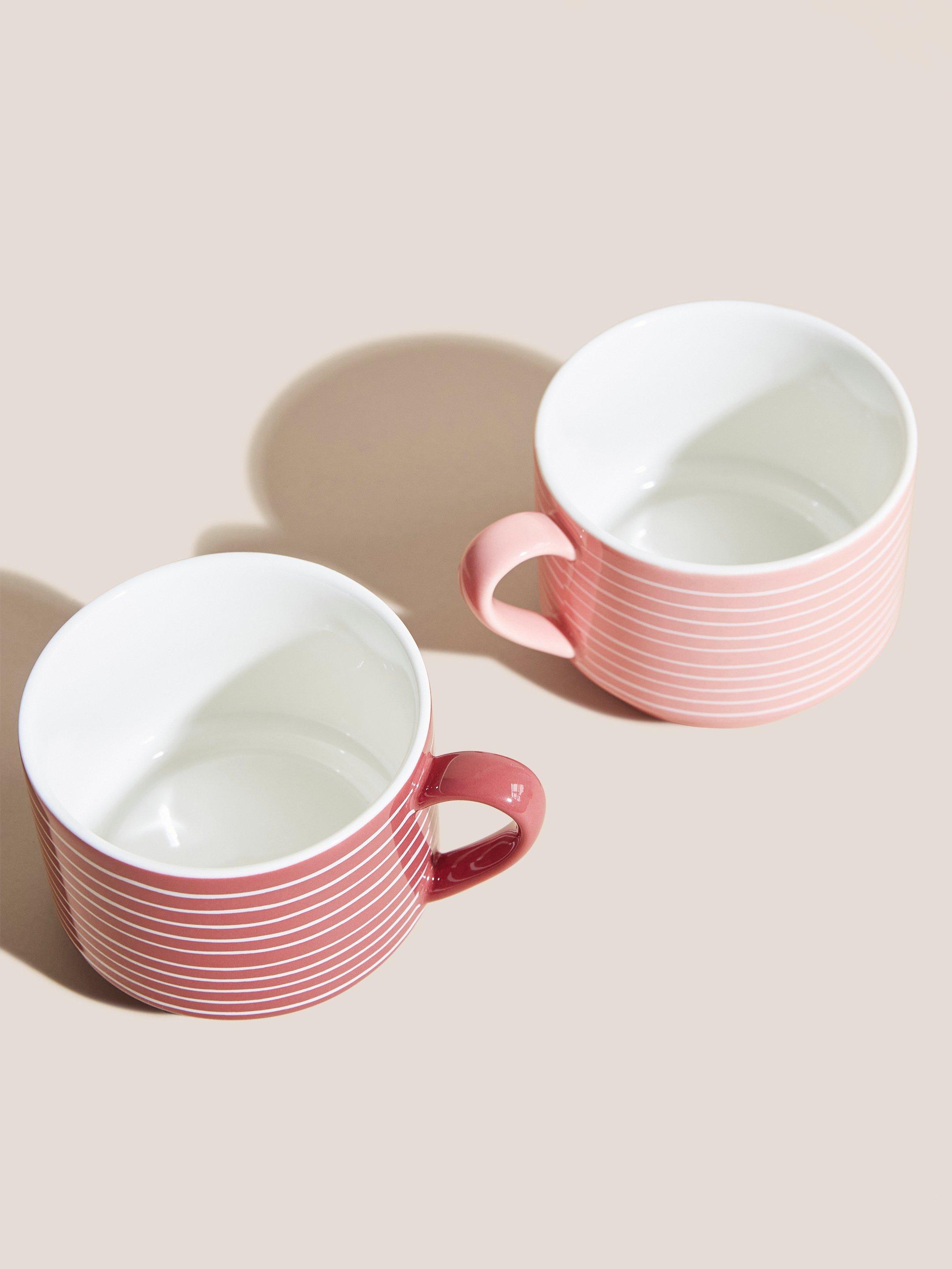 Stacker Stripe Mug Set