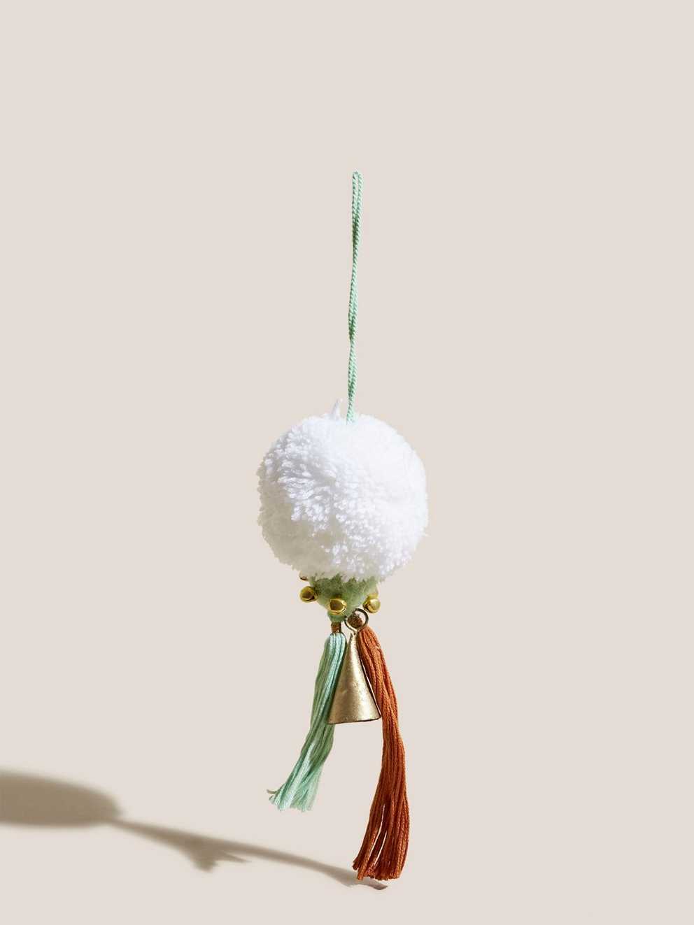 Pom Pom Bell Decoration