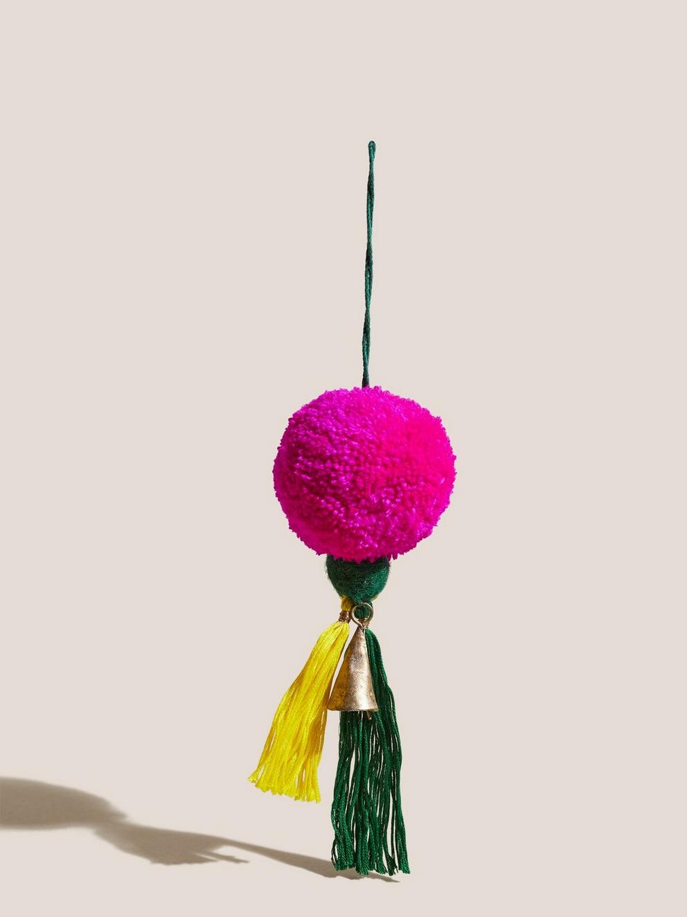 Pom Pom Bell Decoration