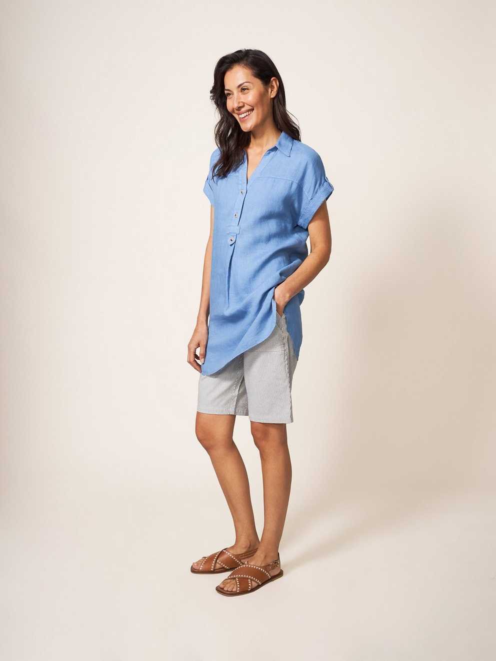 Elsie Linen Tunic