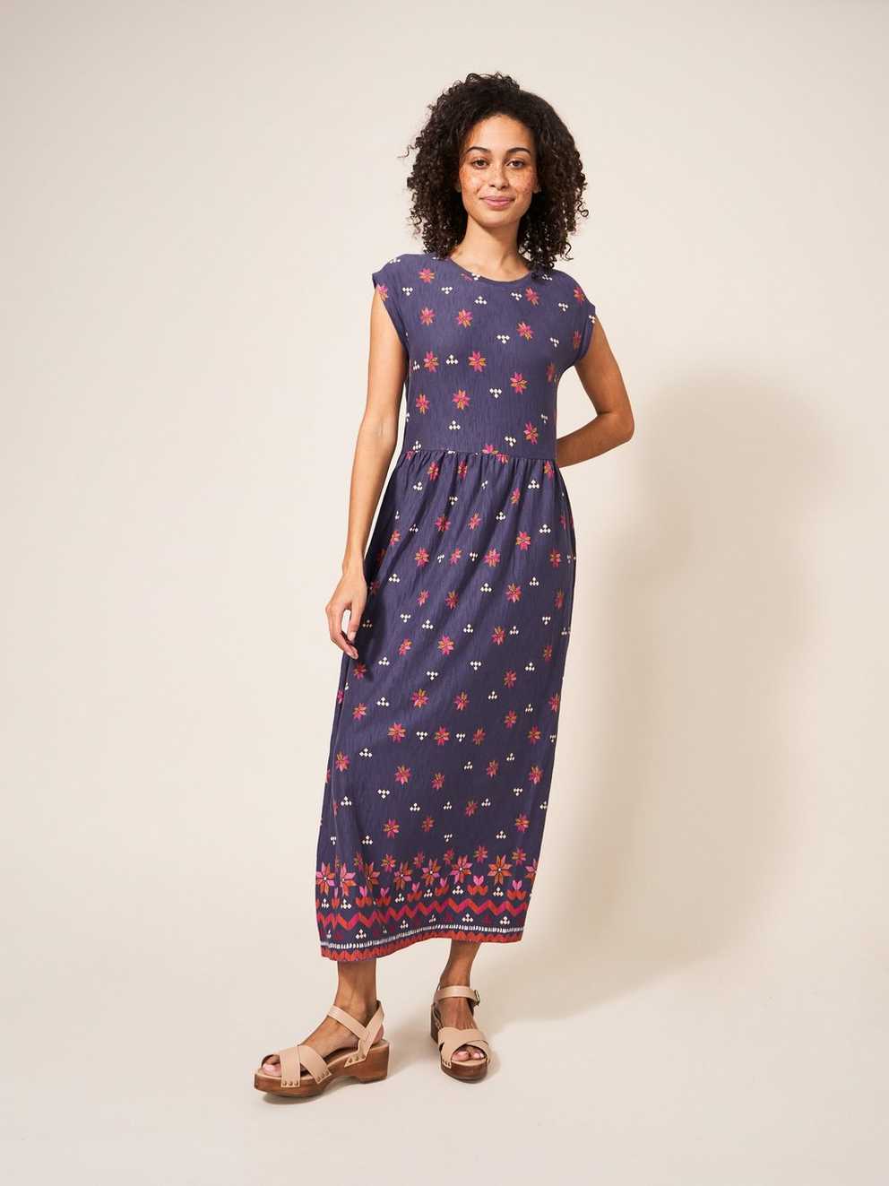 Addison Cotton Midi Dress