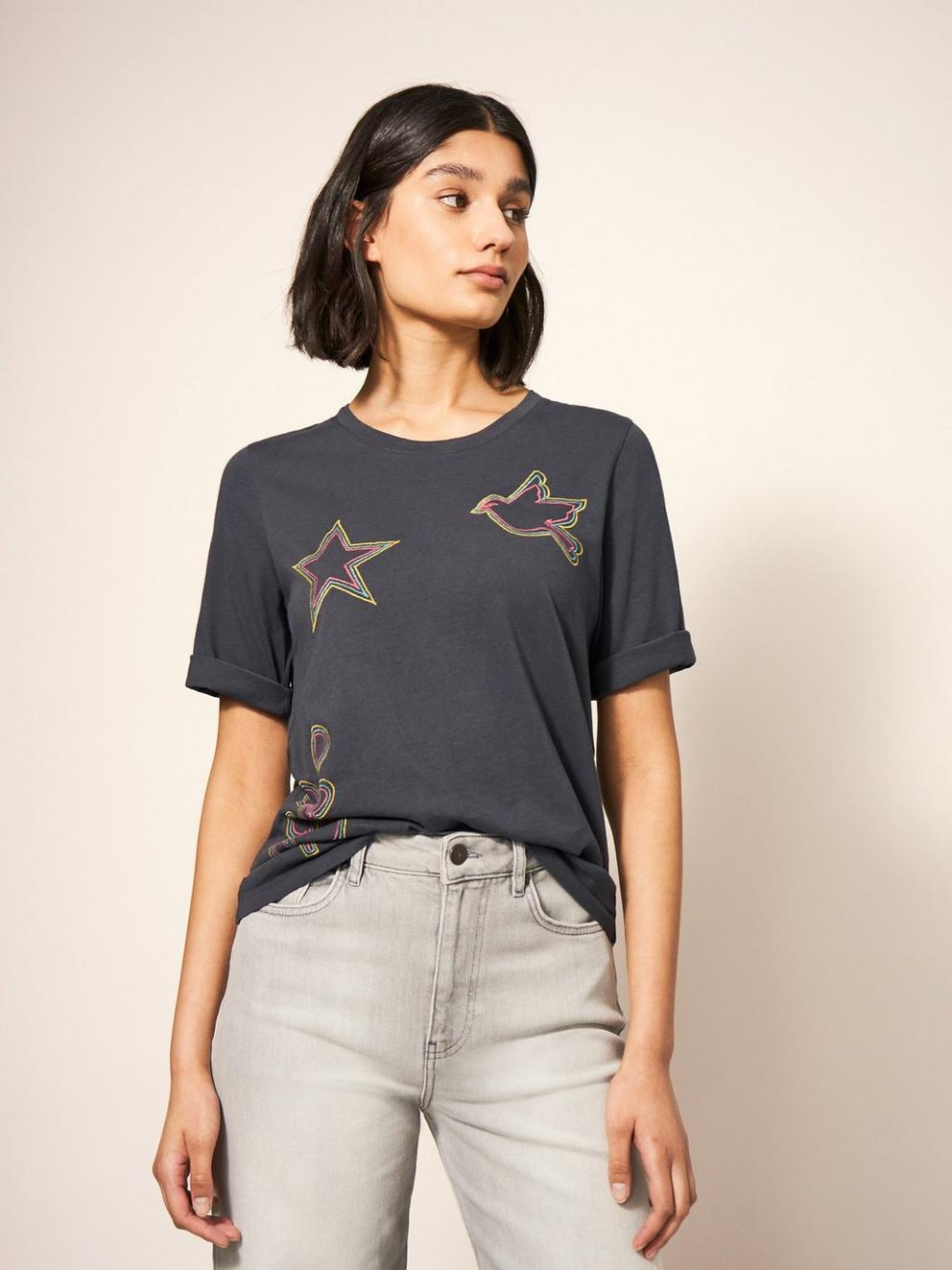 Annabel Embroidered Tee