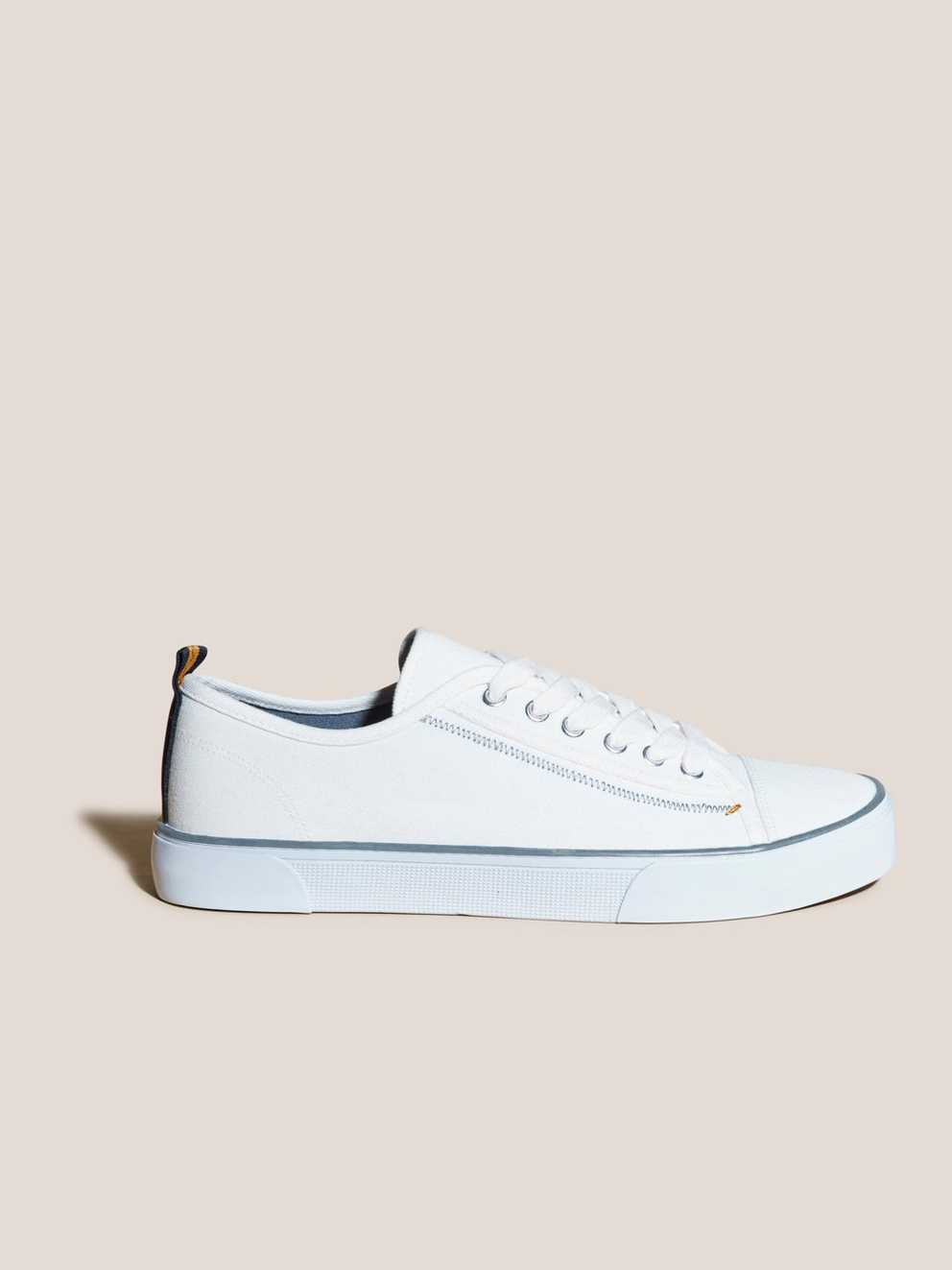 Canvas Lace Up Plimsolls