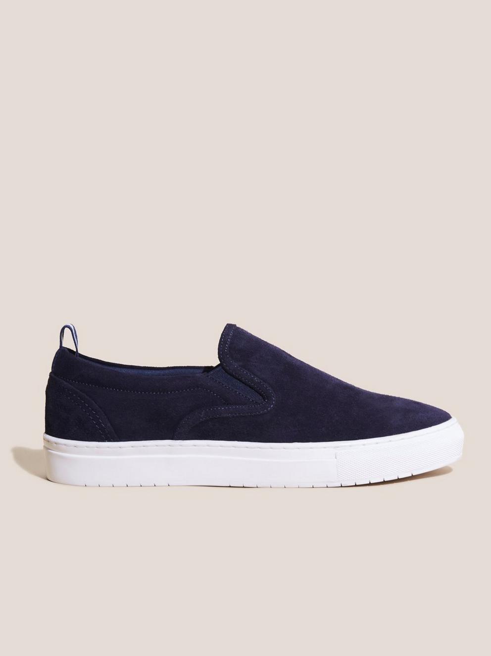 Suede Slip On Trainer