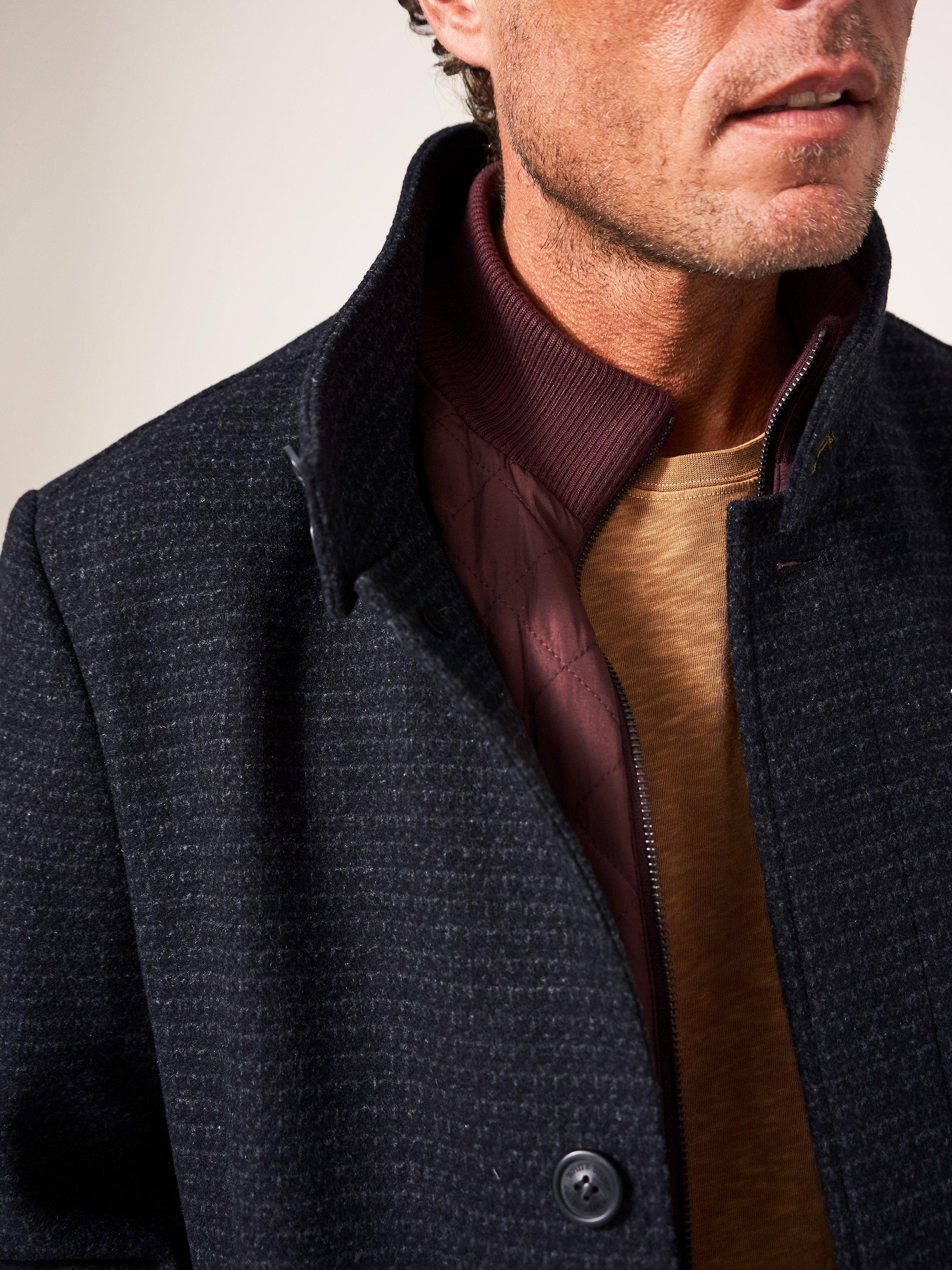 Lincoln Wool Funnel Coat