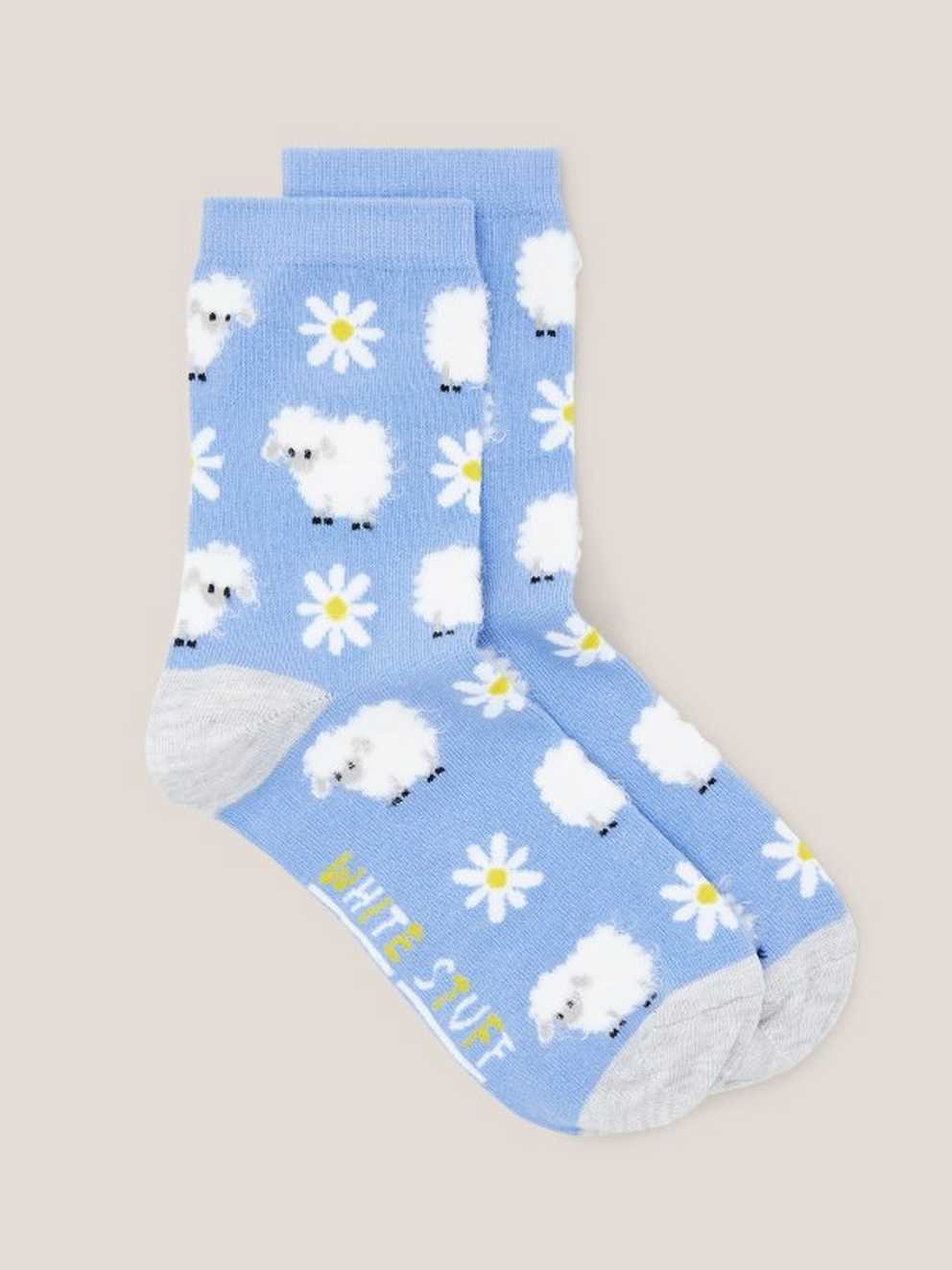 Fluffy Sheep Socks