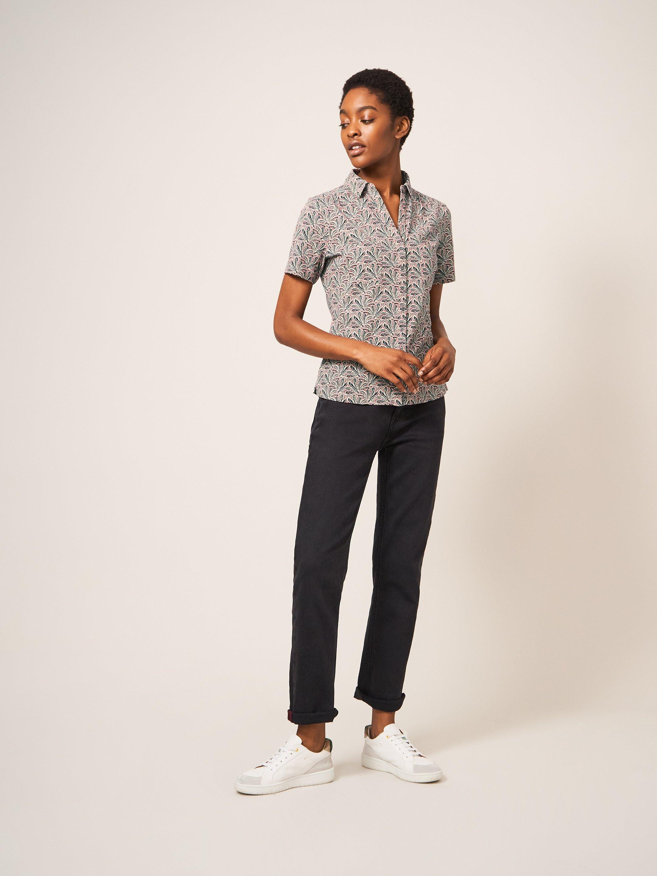 Penny Pocket Short Sleeve Jersey Shirt