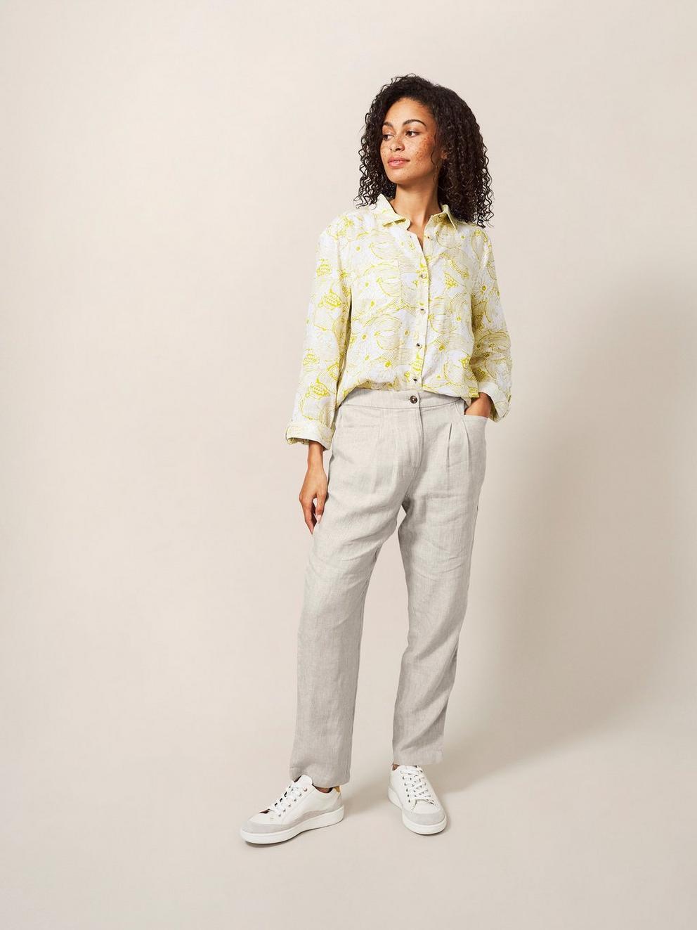 Rowena Linen Trouser