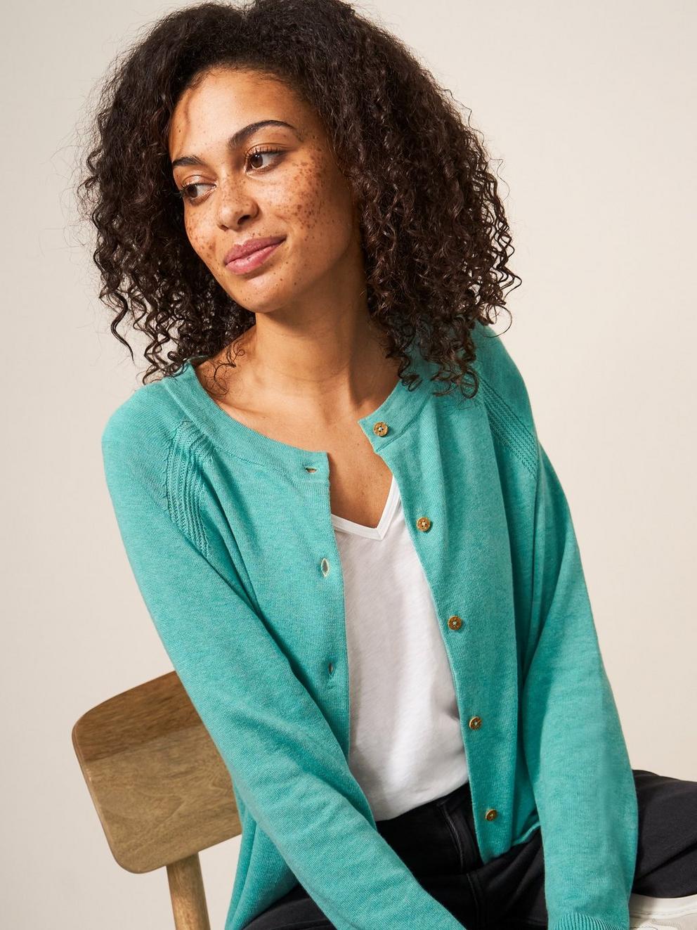 Lulu Crew Neck Cardigan
