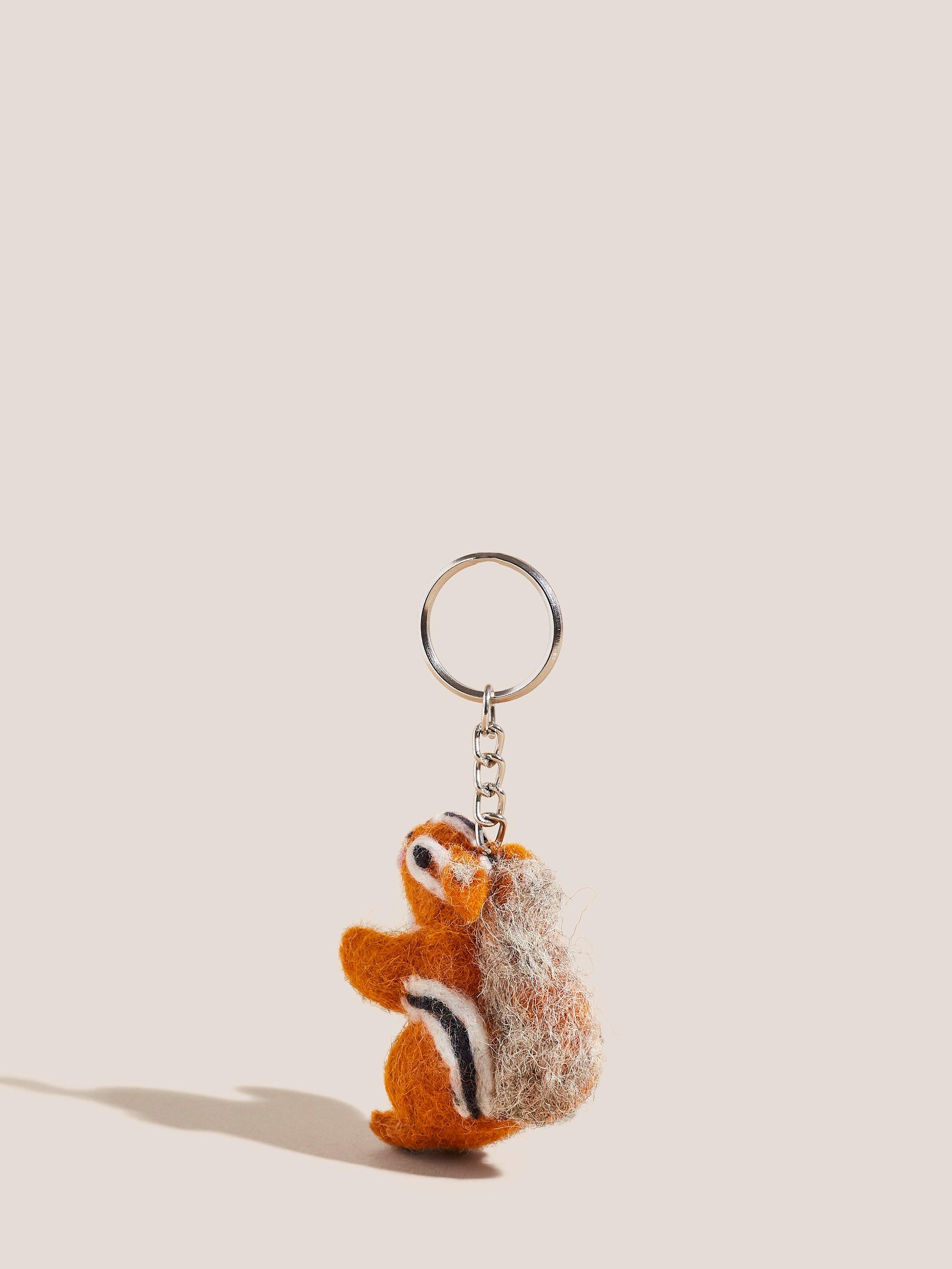 Chipmunk Keyring