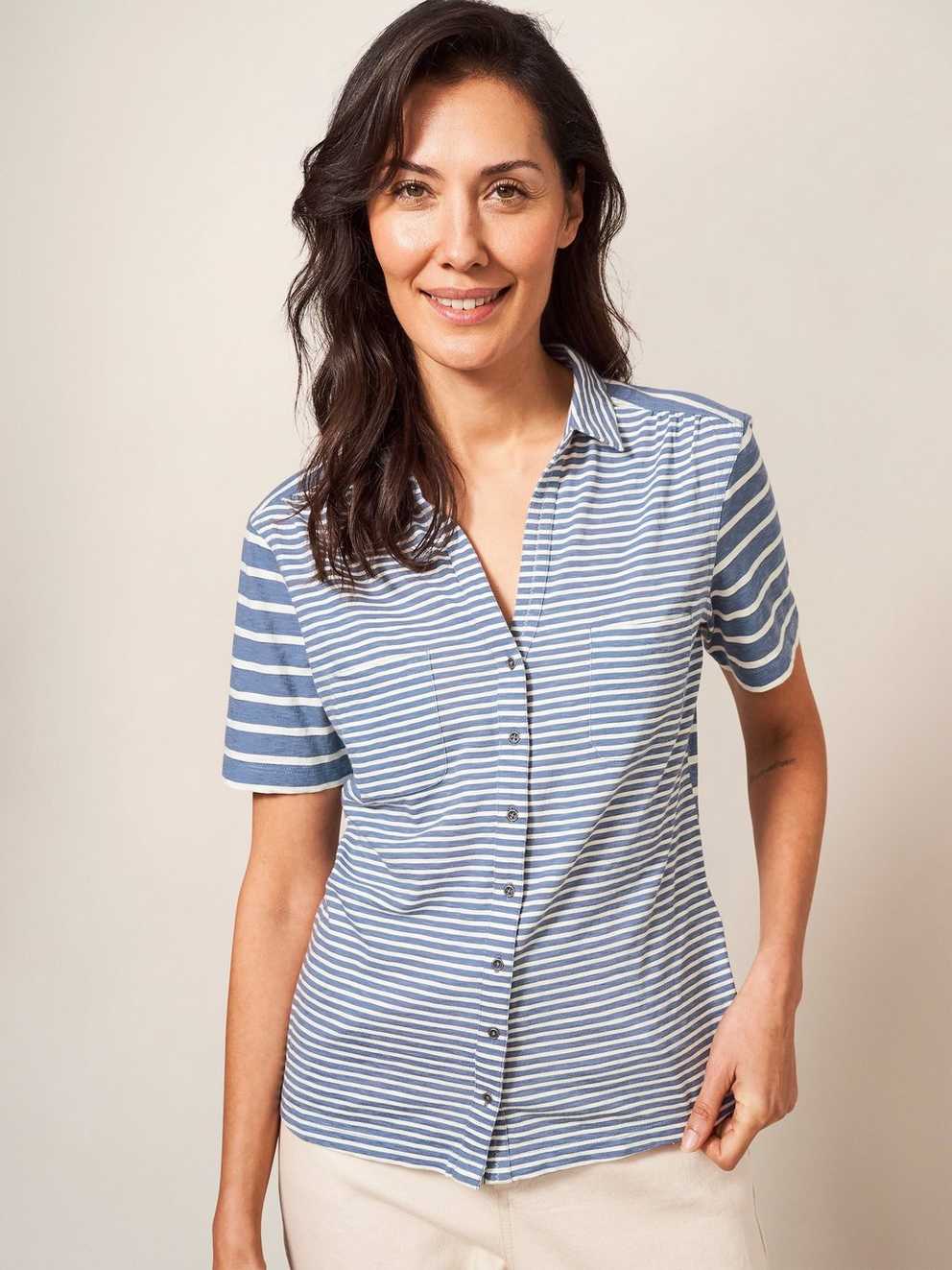 PENNY POCKET STRIPE SHIRT