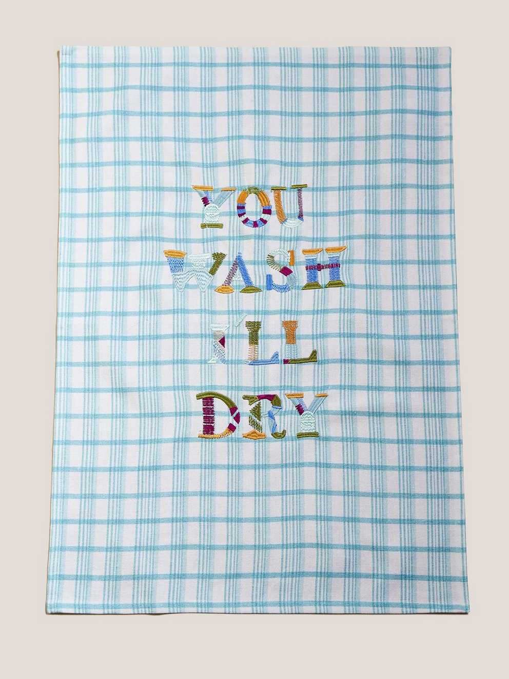 You Wash I'll Dry Tea Towel