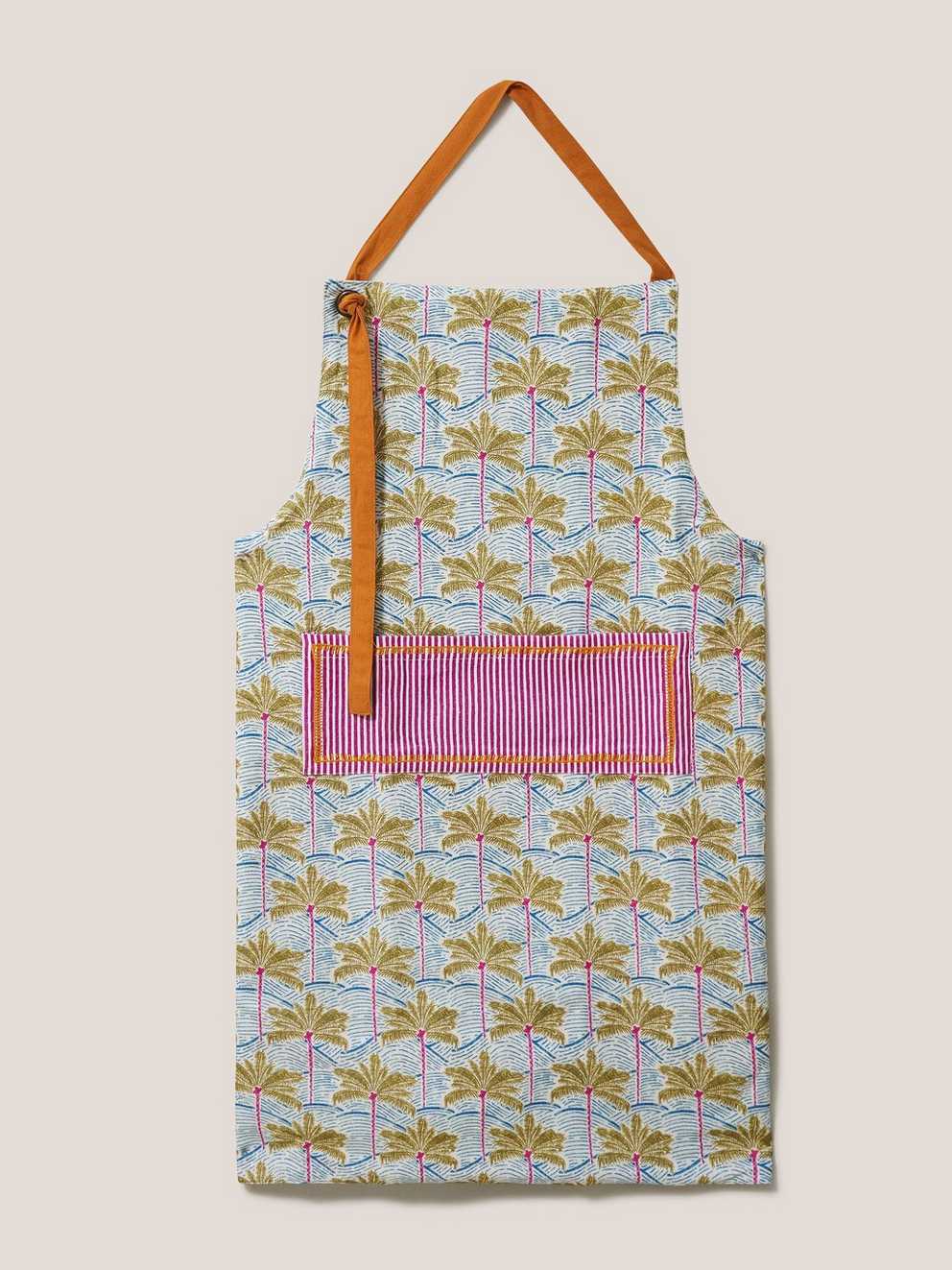 Palm Tree Print Apron