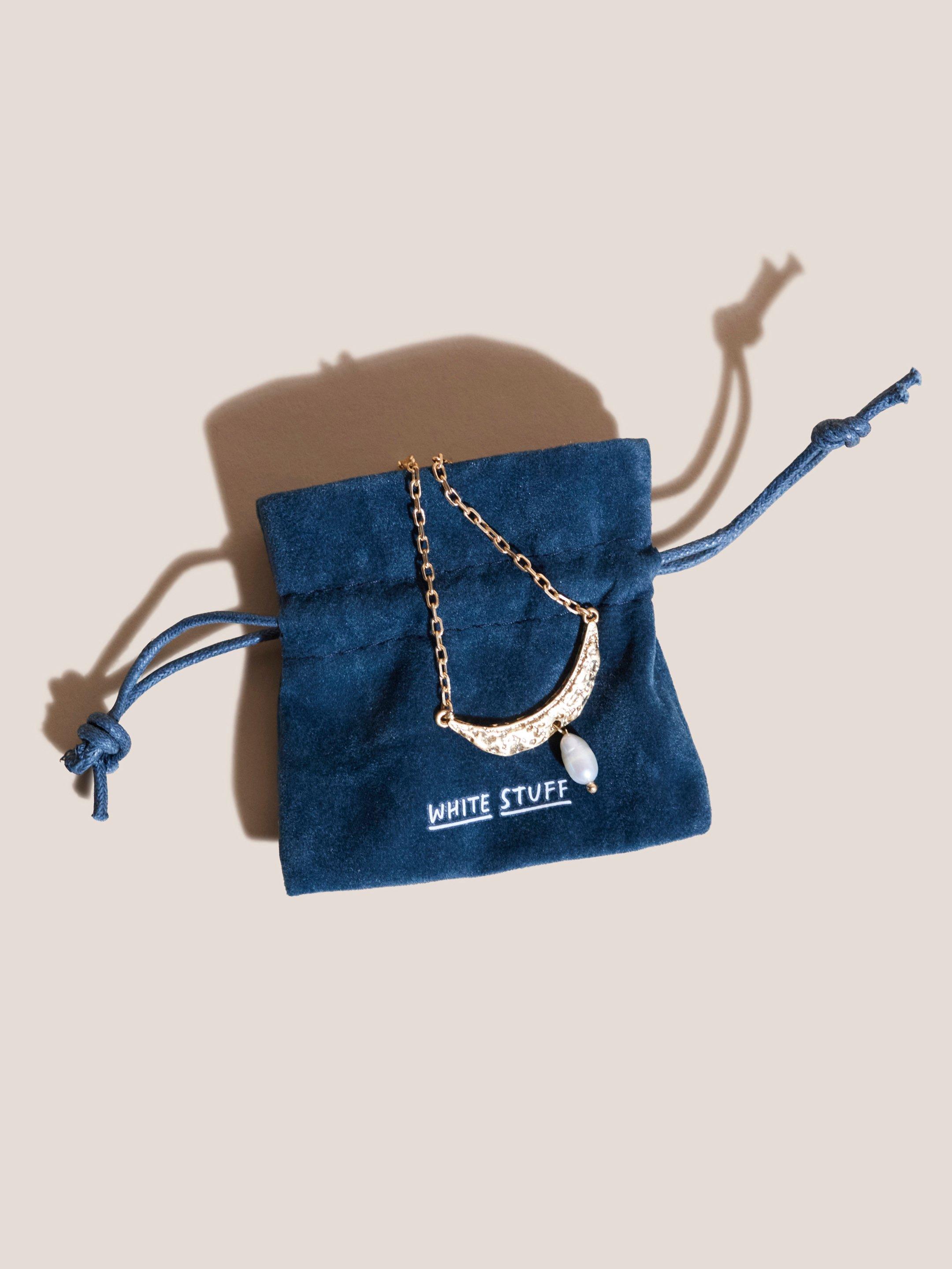 Gold Plated Pearl Necklace