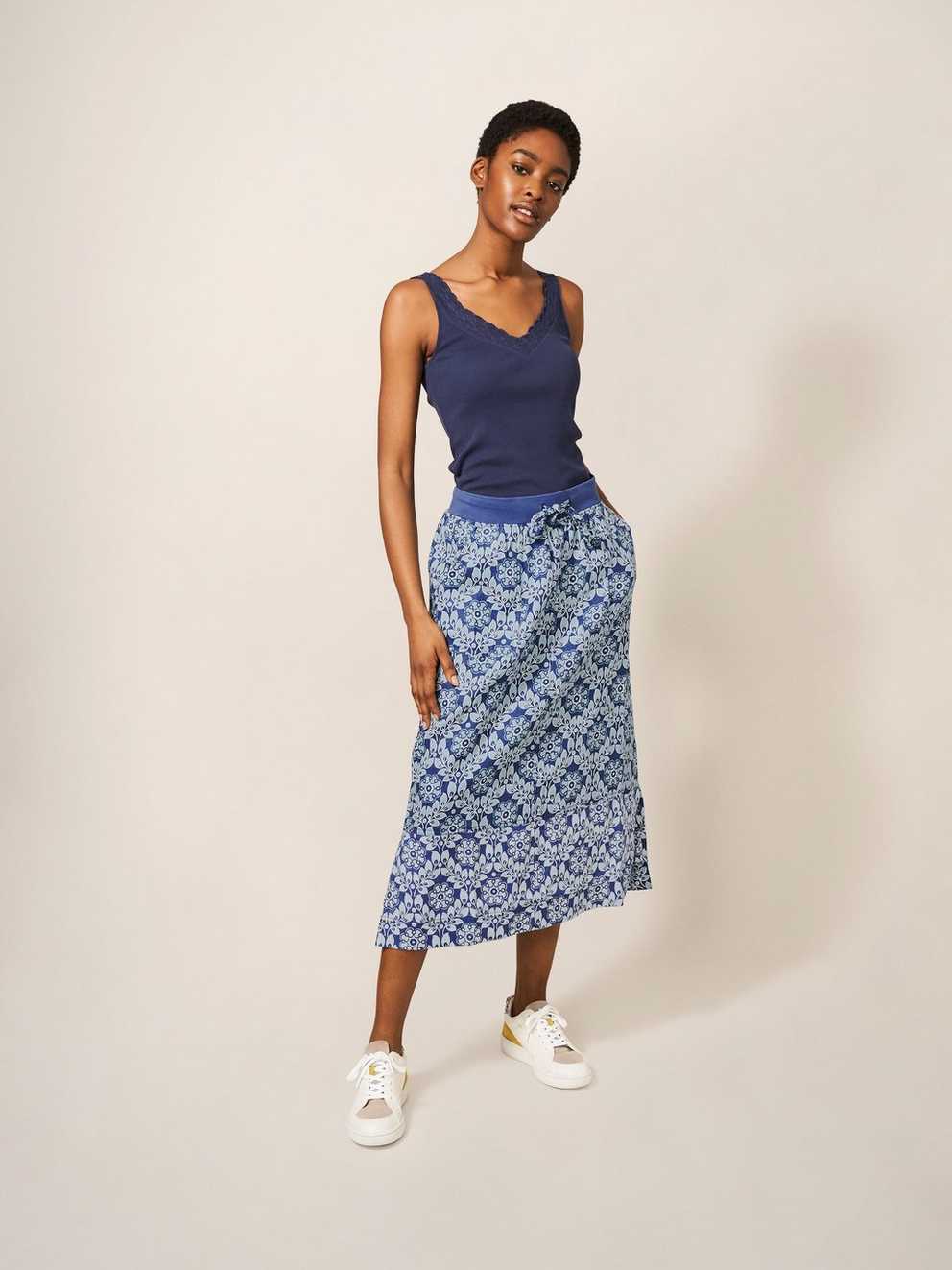 Effie Linen Skirt