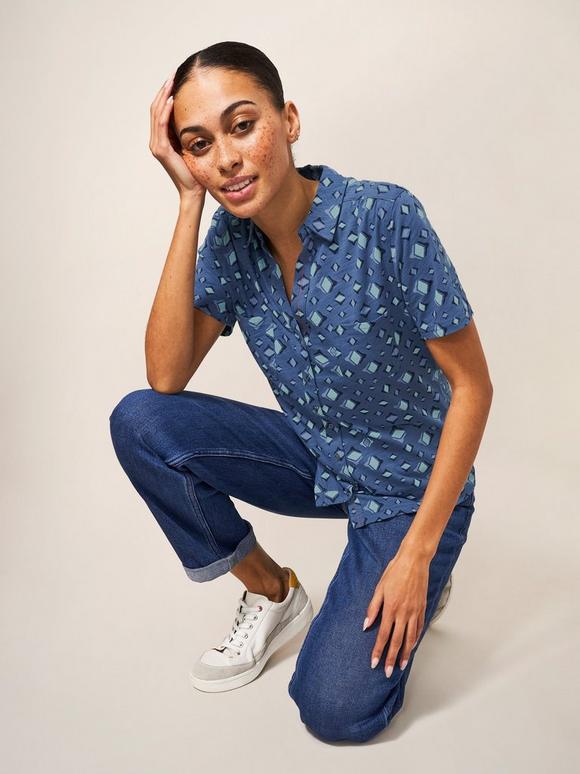 Penny Pocket Cotton Jersey Shirt