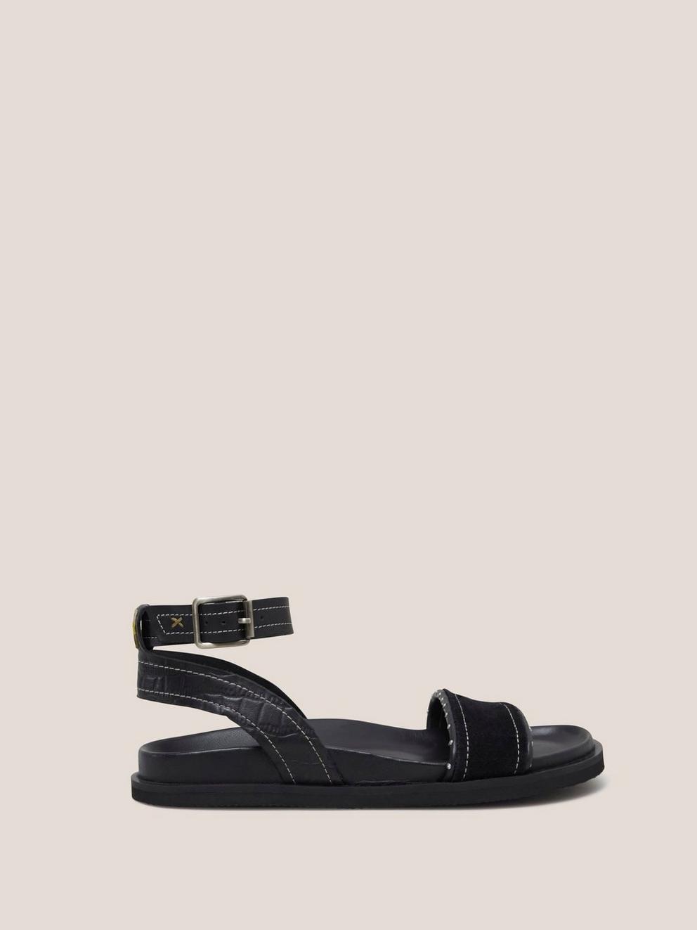 Pinstud Leather Sandal