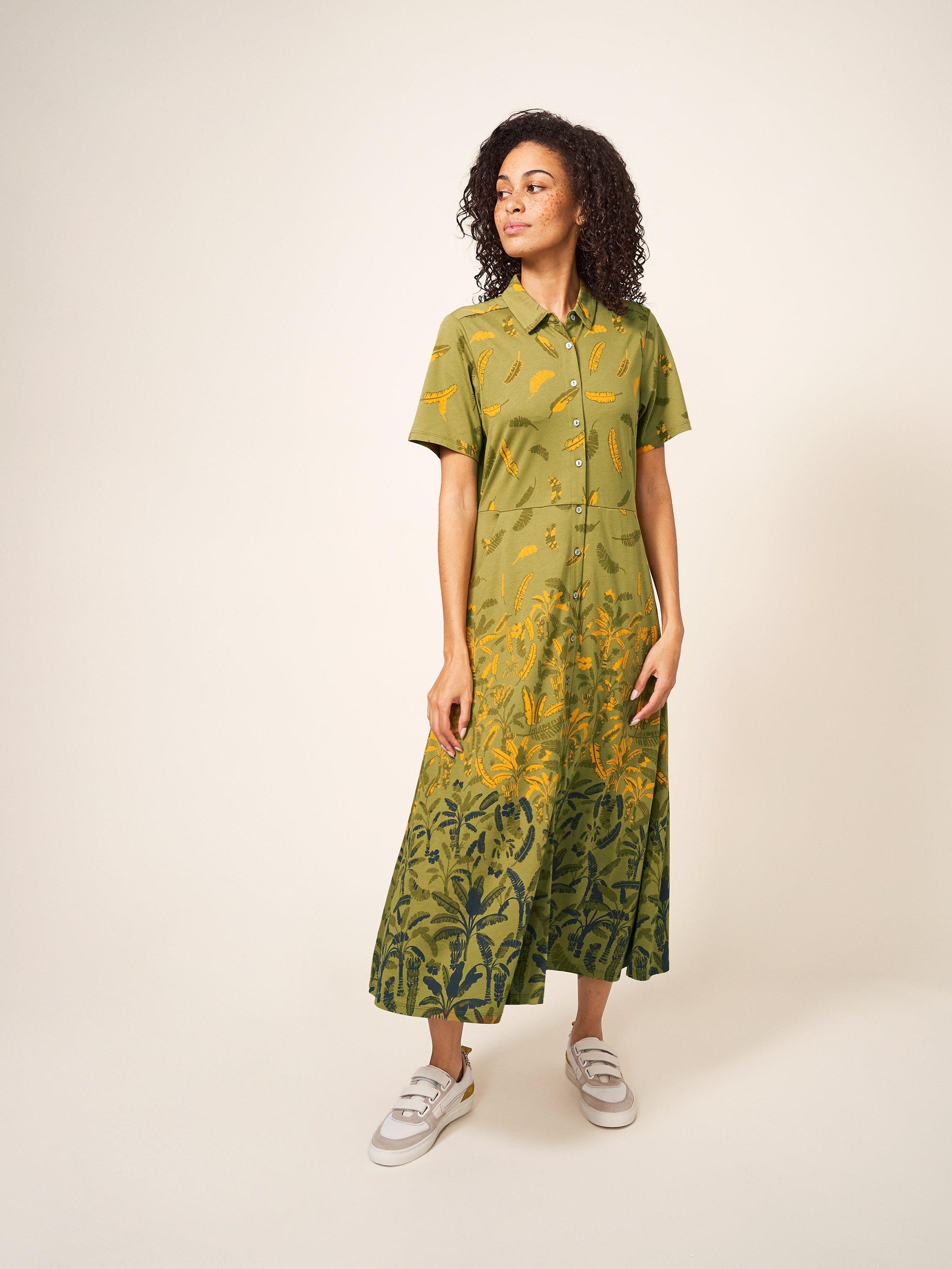 Rua Jersey Short Sleeve Shirt Dress