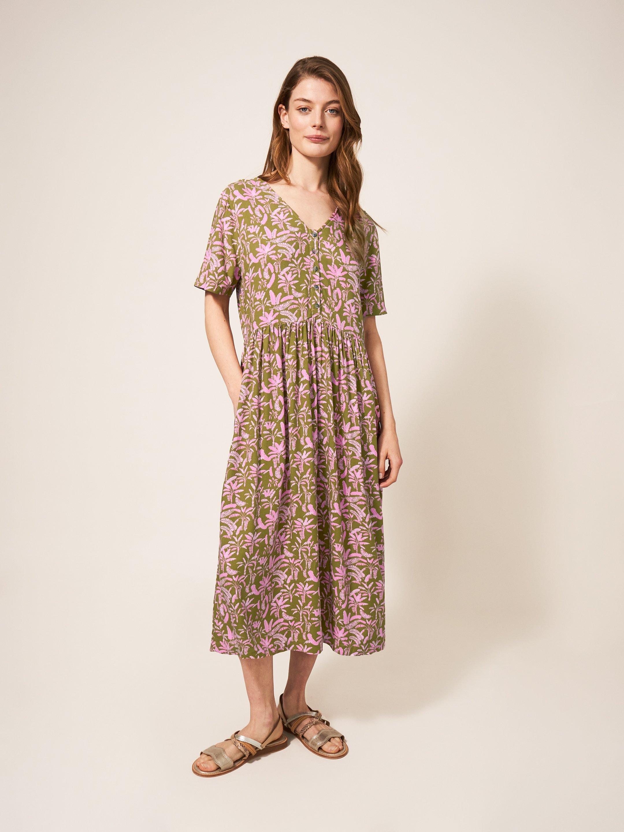 Elisa Eco Vero Midi Dress