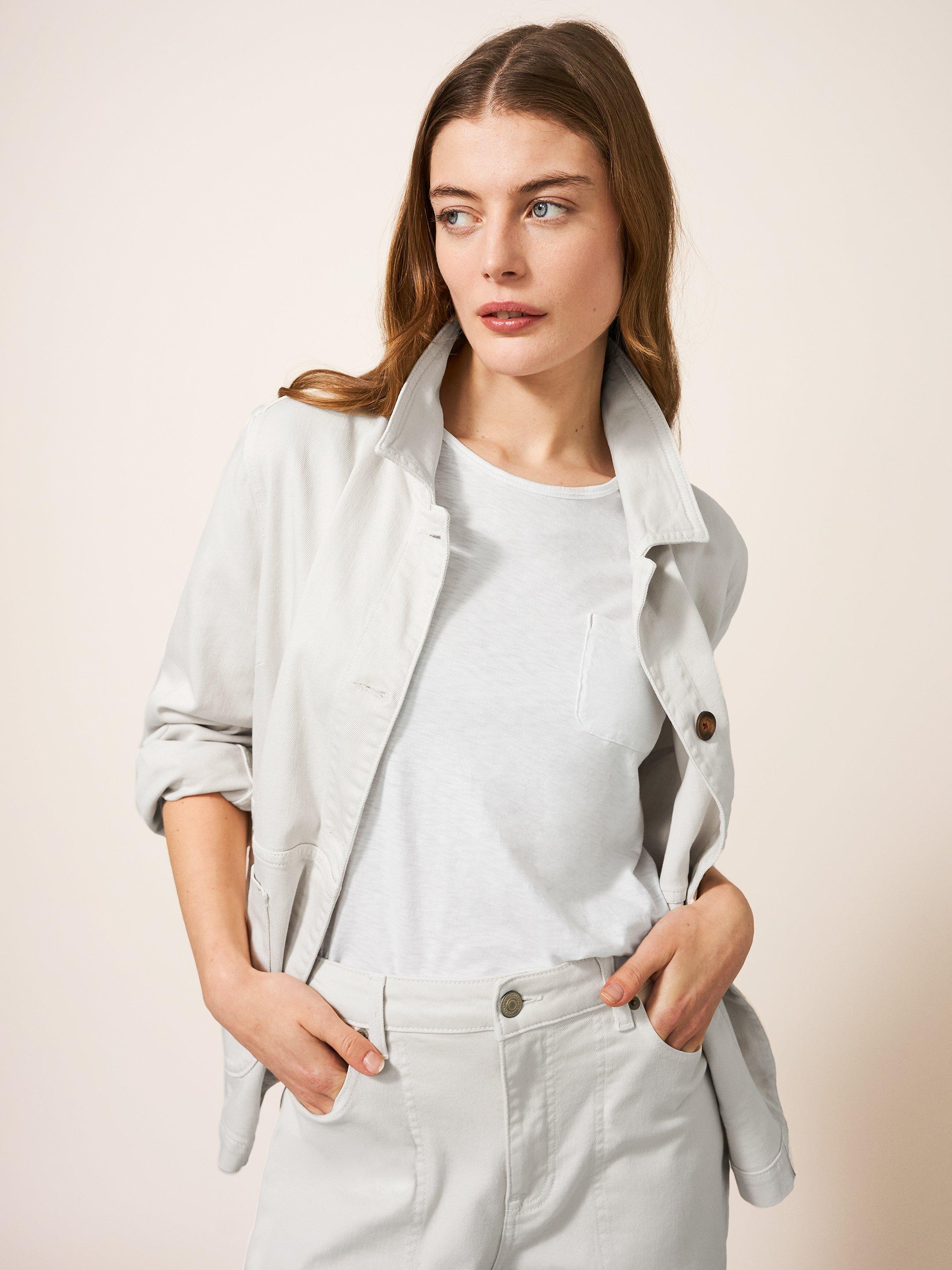 White stuff shop linen jacket