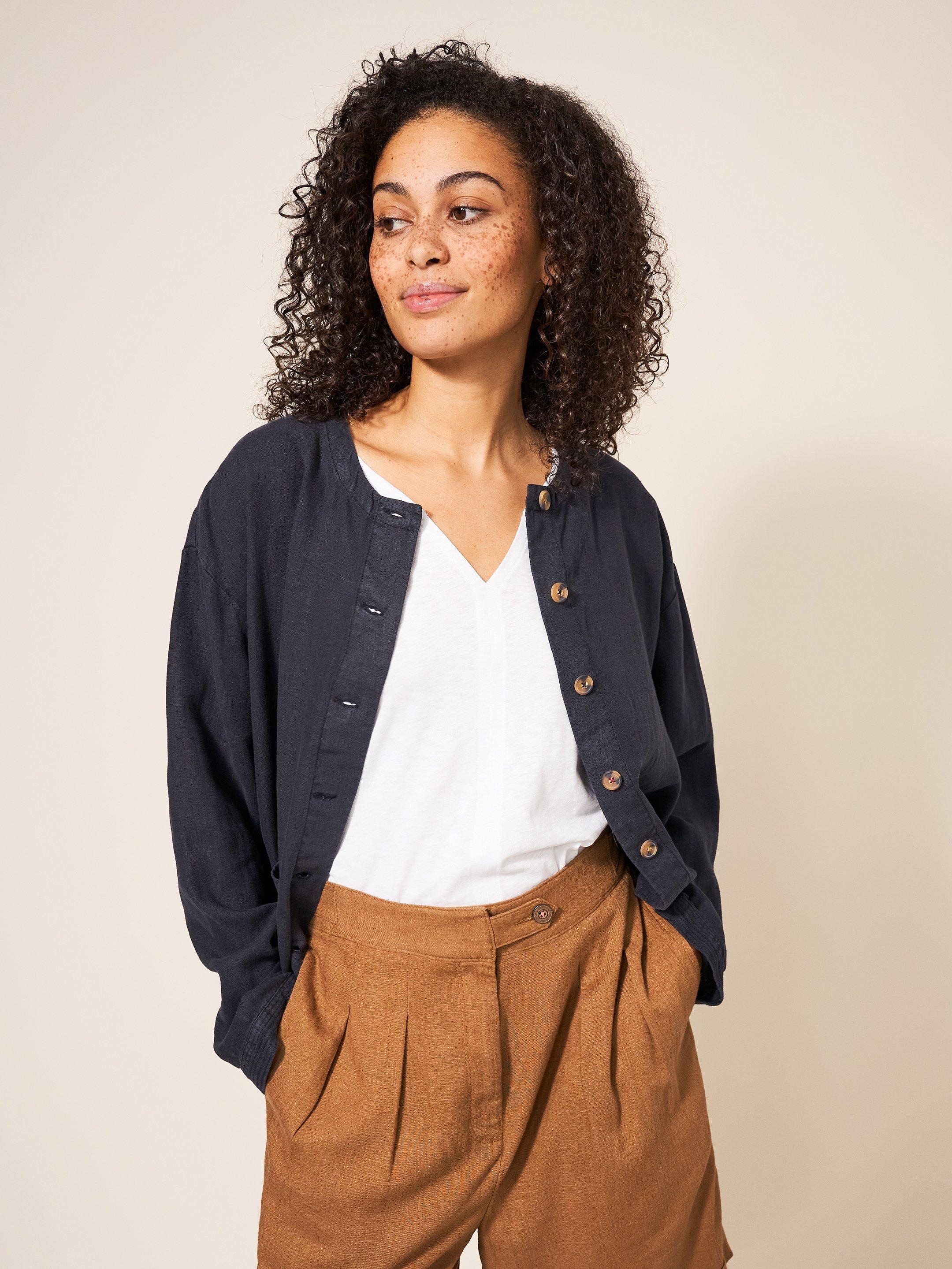 Tabby Linen Jacket
