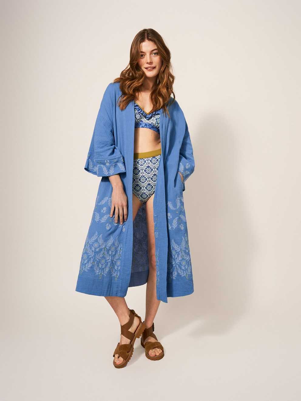 Kaylee Embroidered Kimono