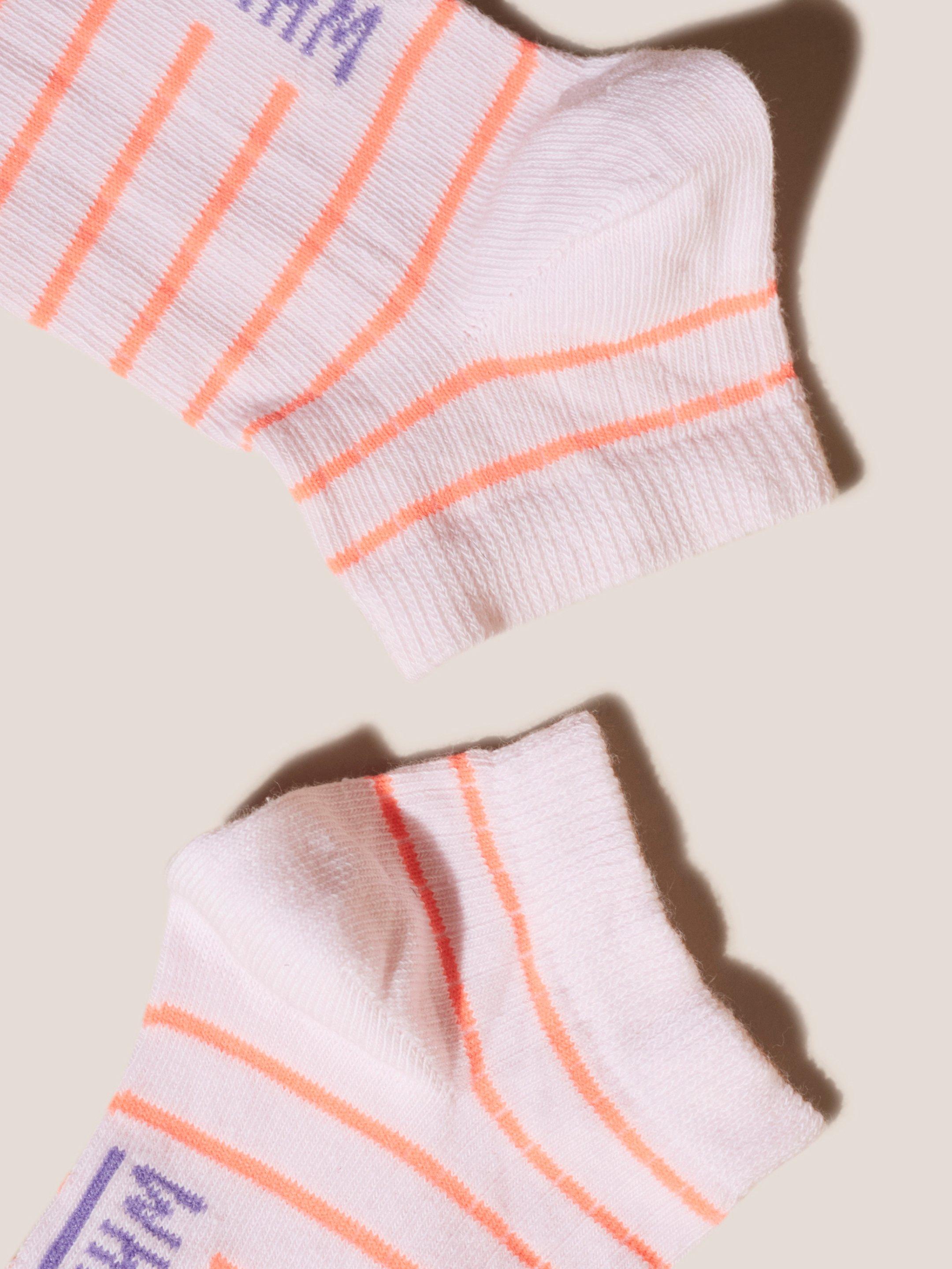 Ribbed Trainer Socks