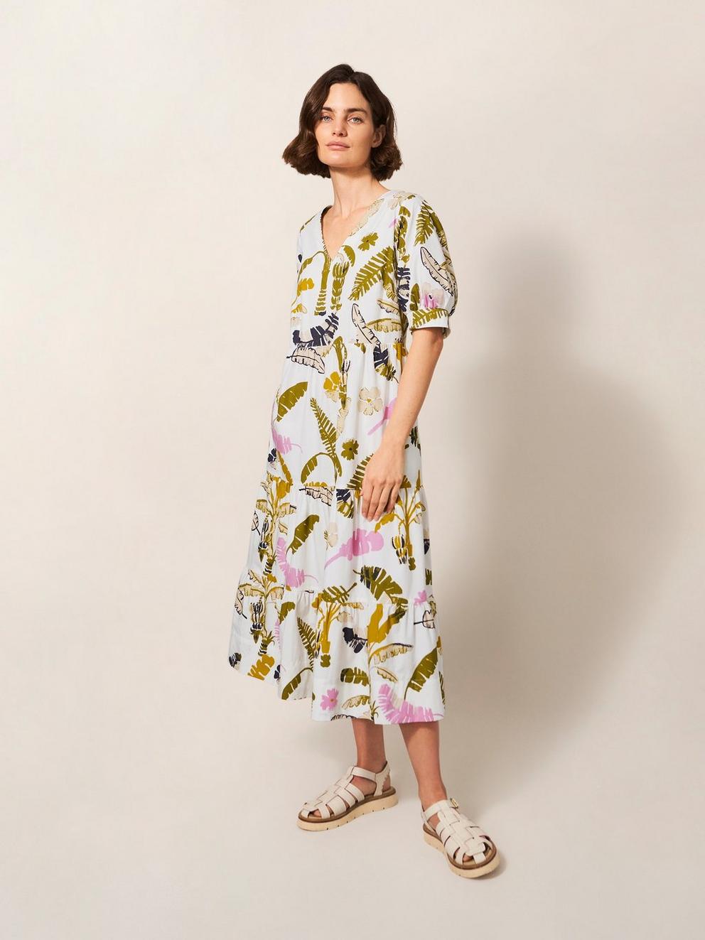 Jolene Cotton Midi Dress