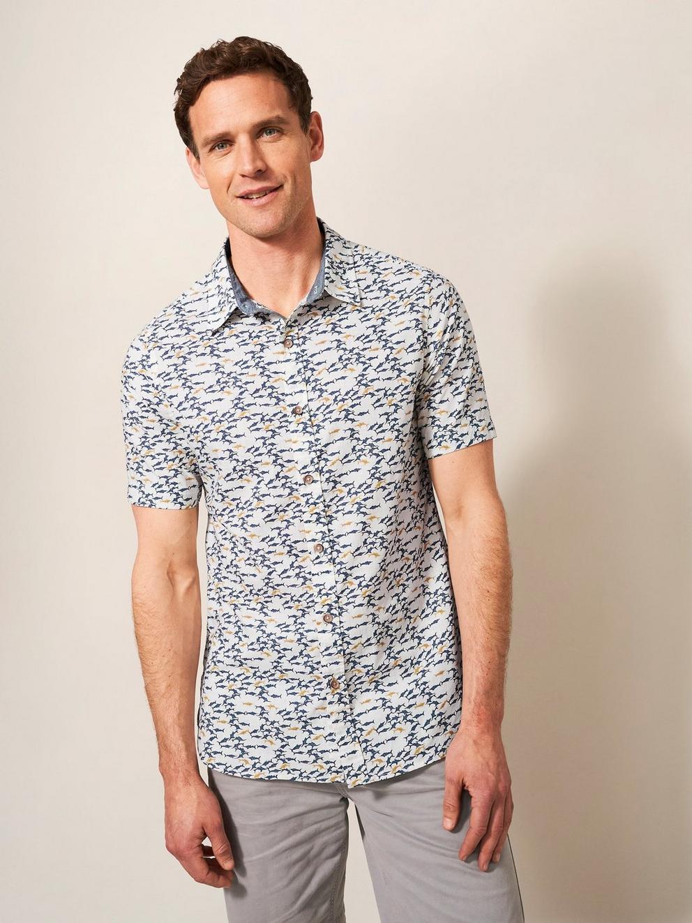 Shark Printed Shirt