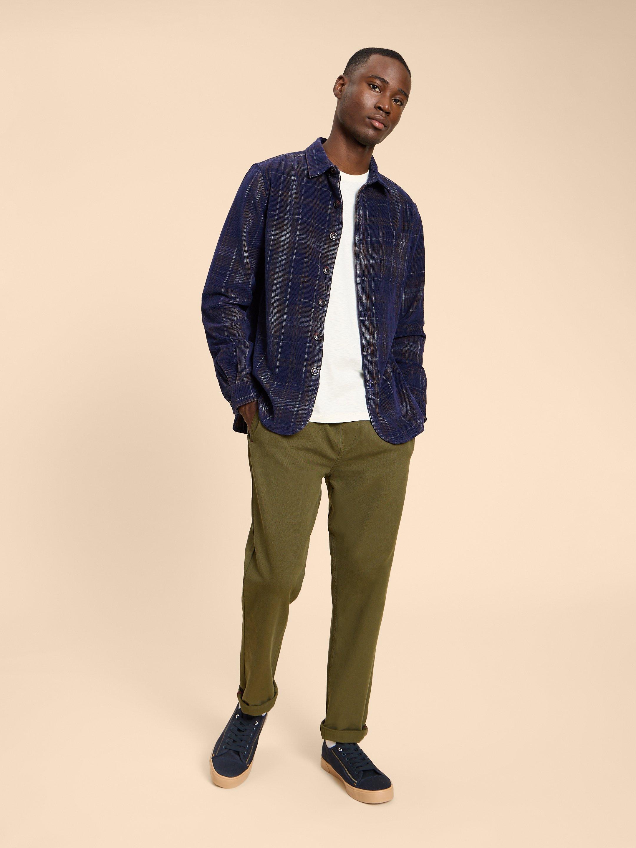 Whitwick Cord Check Shirt