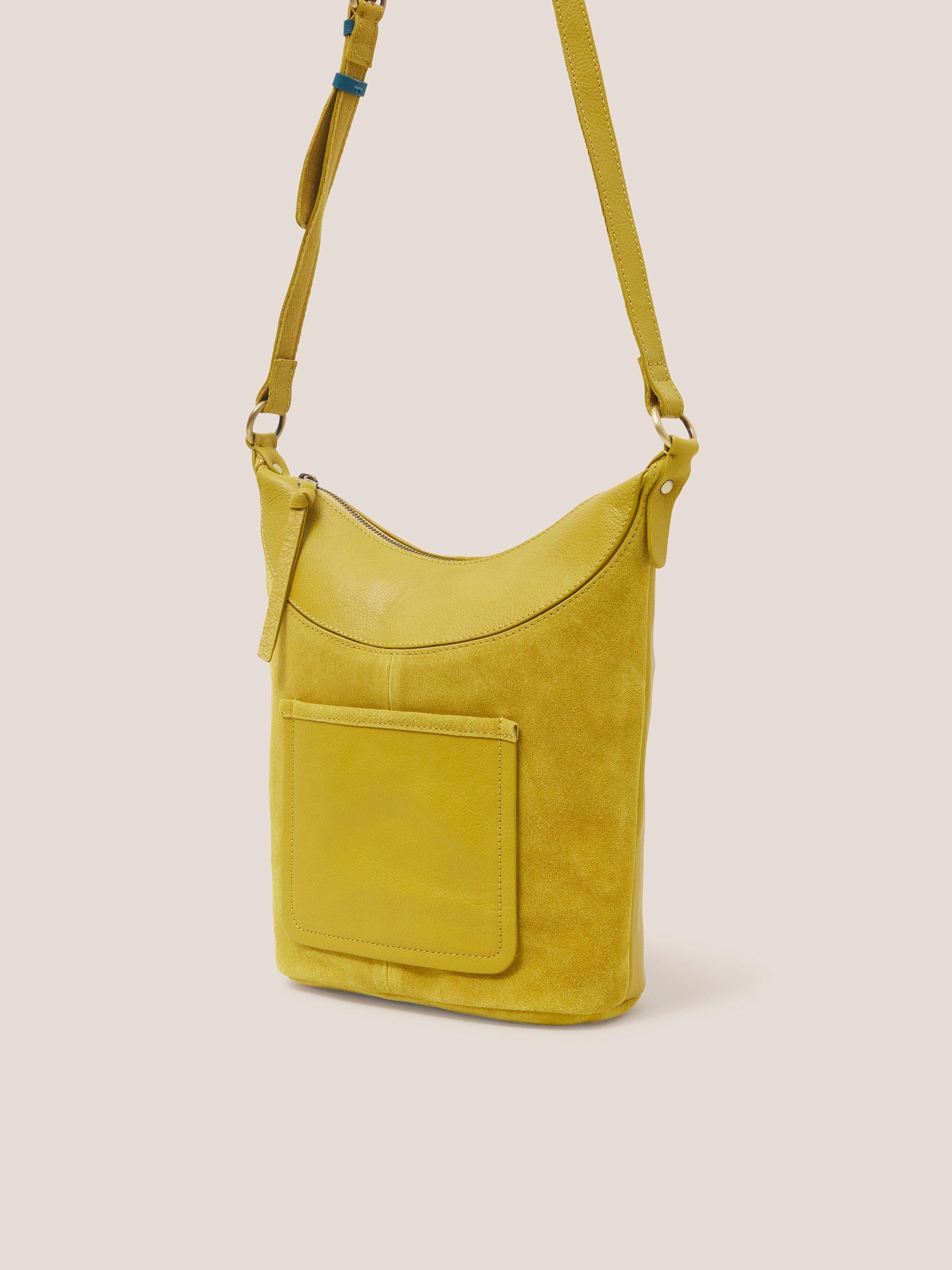 Fleur Suede Crossbody