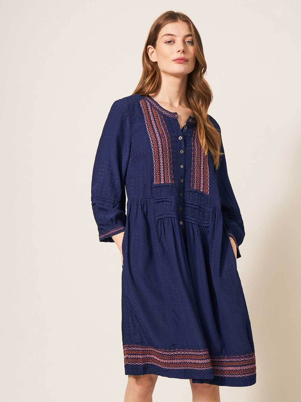 Liv Embroidered Dress