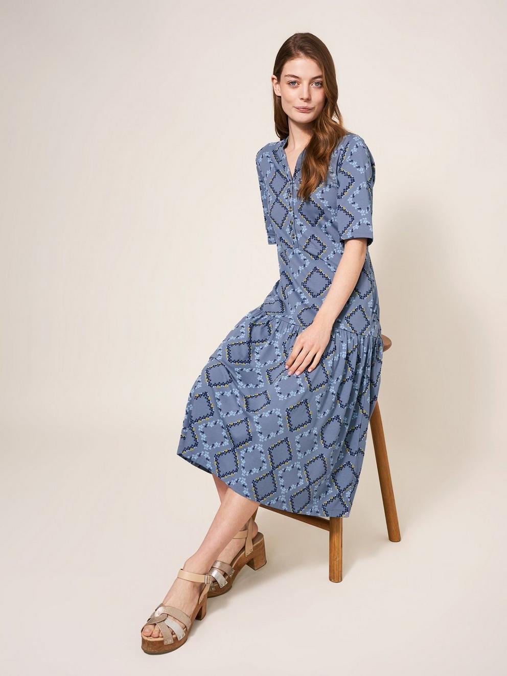 Sabina Jersey Midi Dress