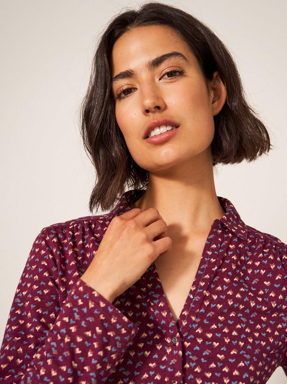 Annie Cotton Jersey Shirt