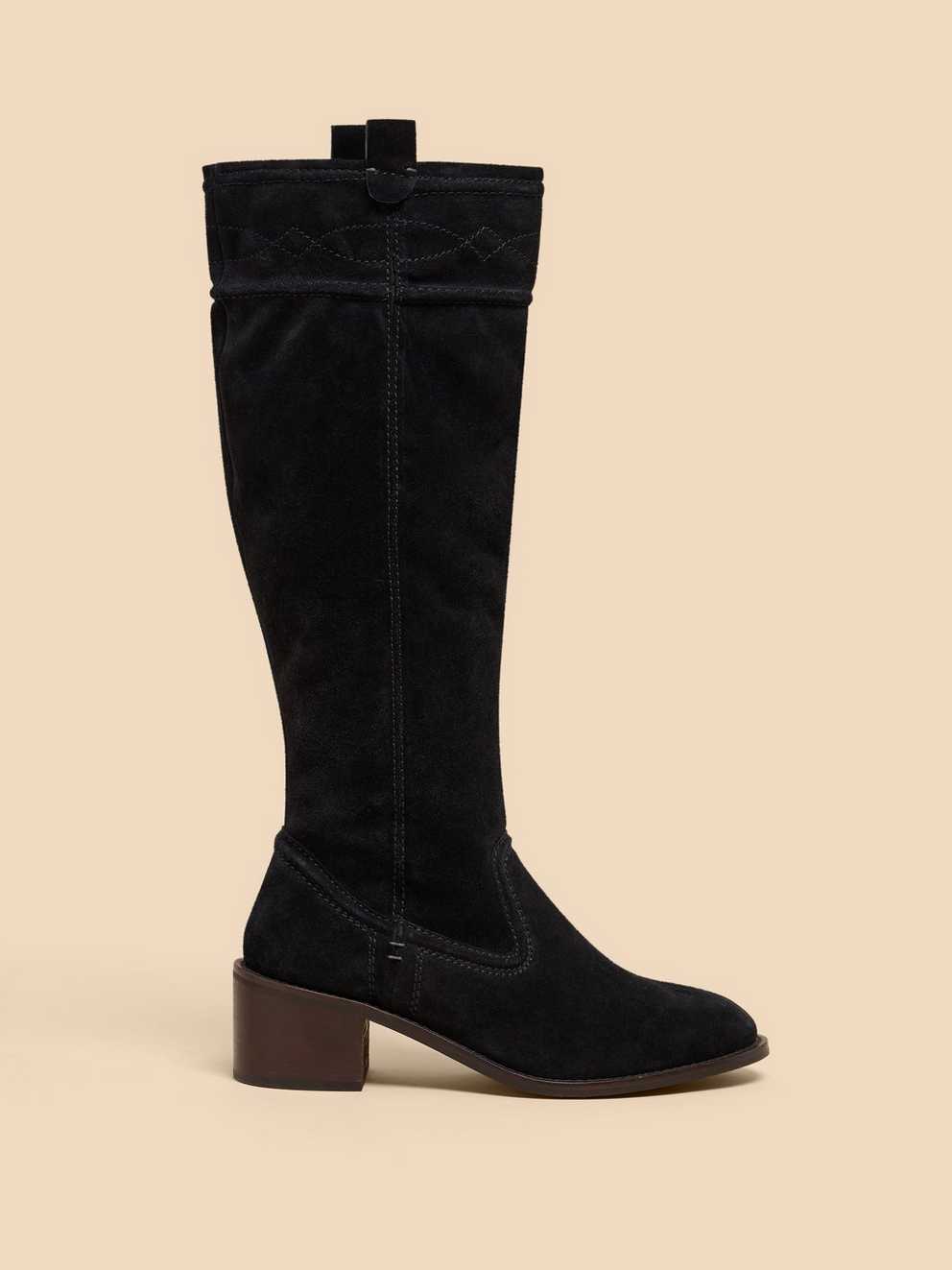 Connie Suede Pull On Boot