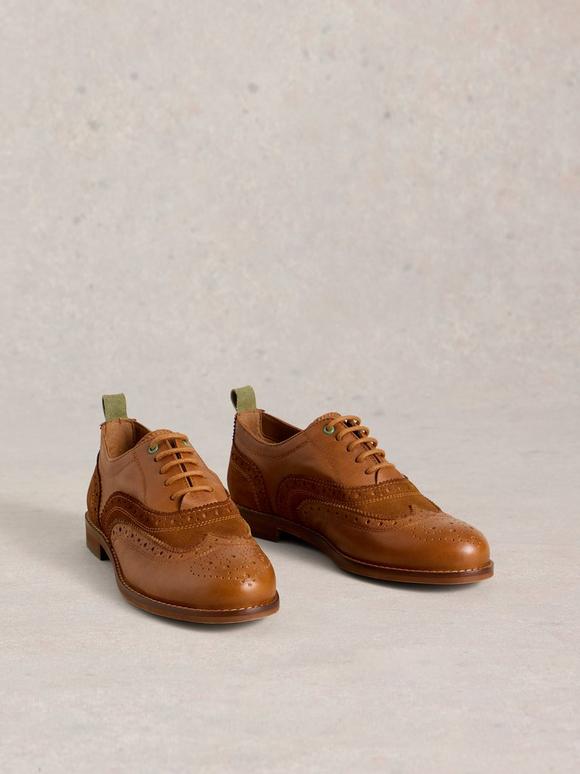 Thistle Leather Lace Up Brogue