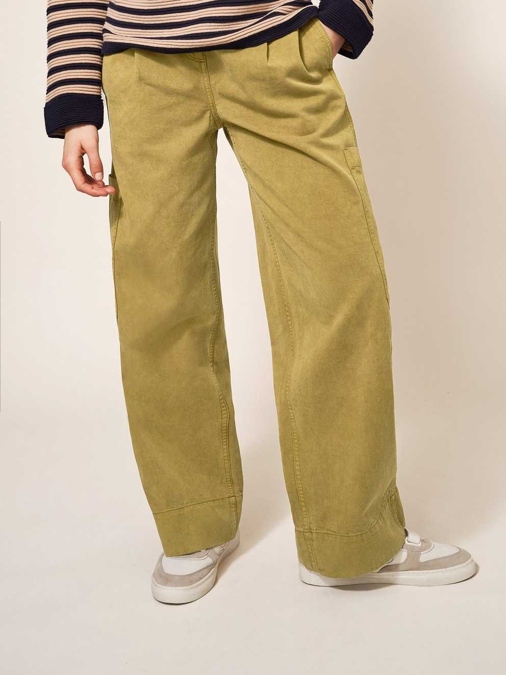 Carlie Wide Leg Cargo Trouser