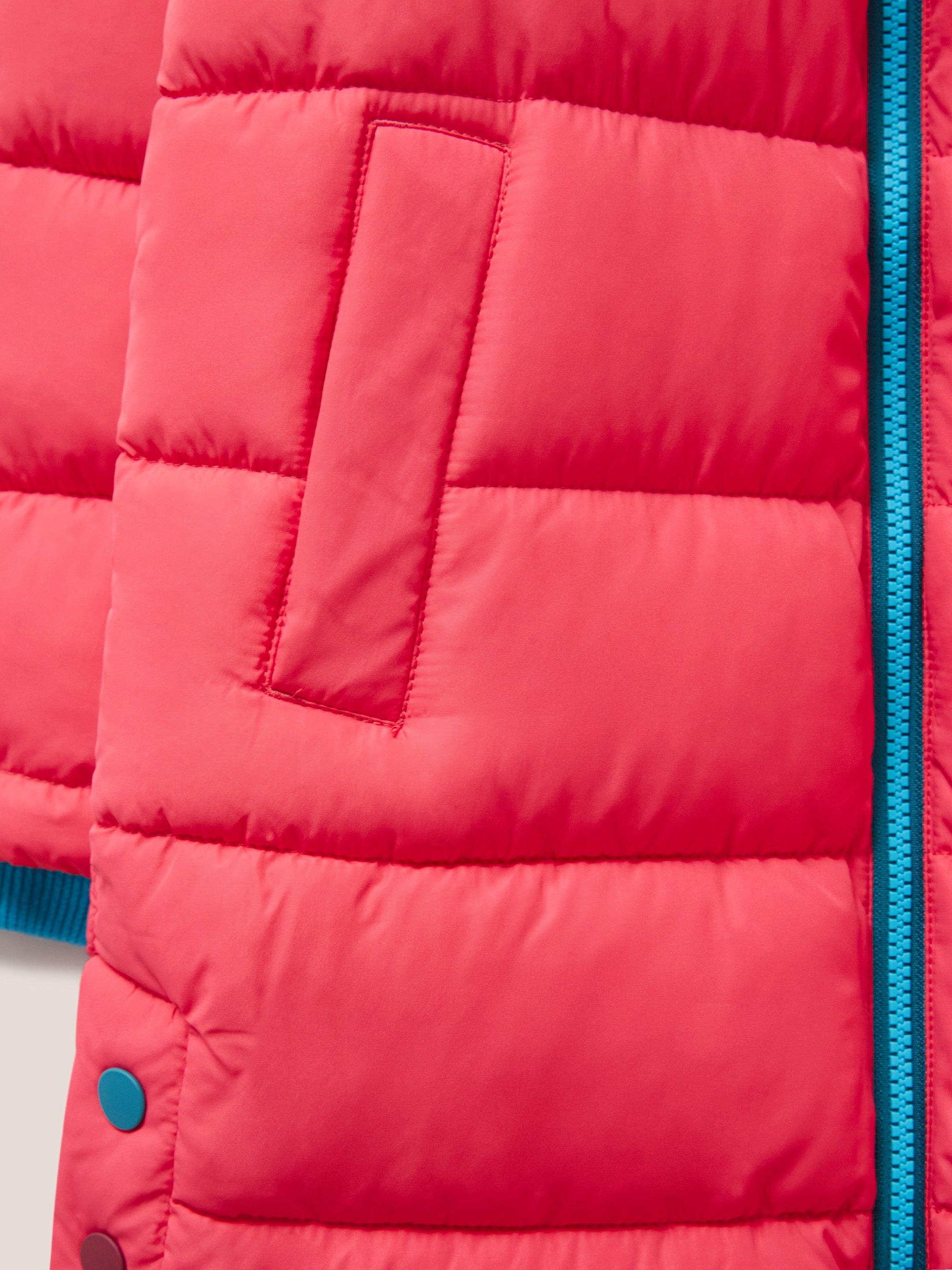 Longline Quilted Puffer Jacket
