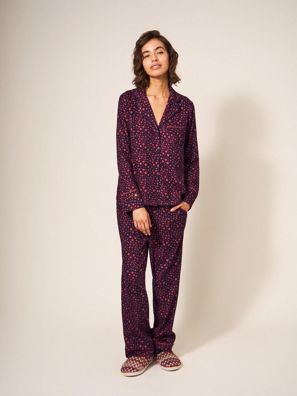 Nina Organic Long Sleeve PJ Shirt