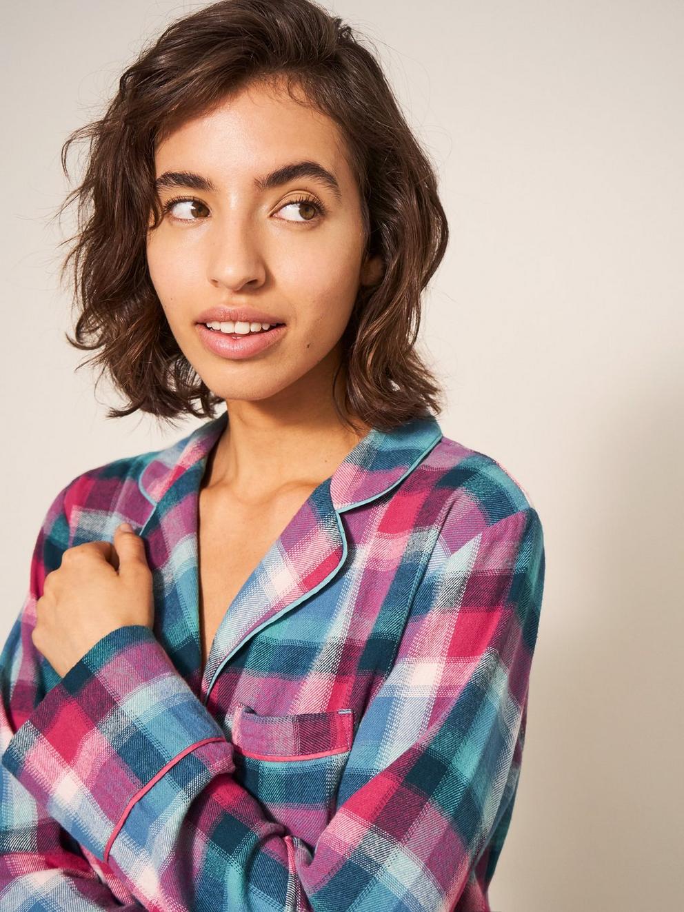 Nina Organic Check Nightie