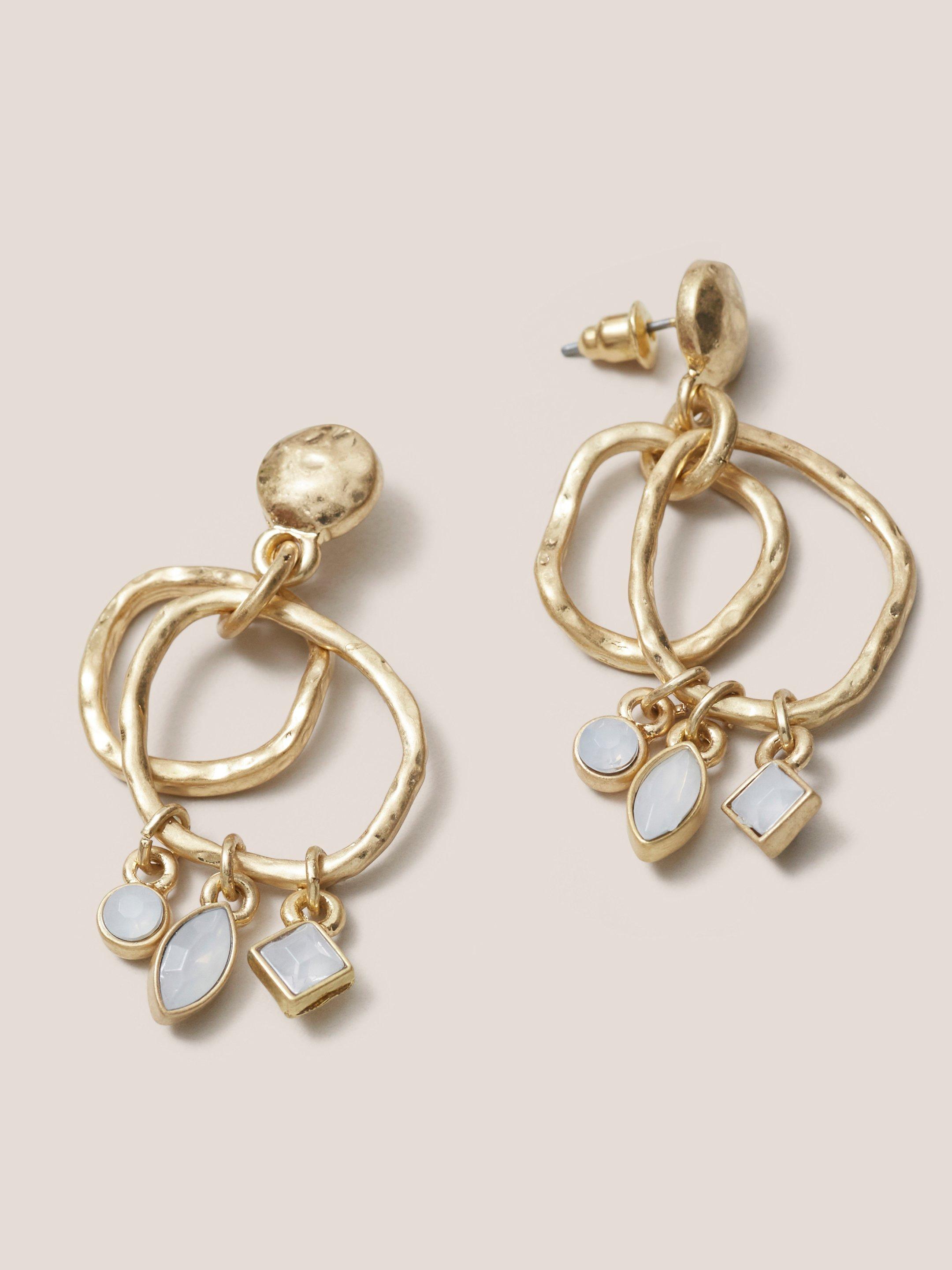 Gem Drop Earrings