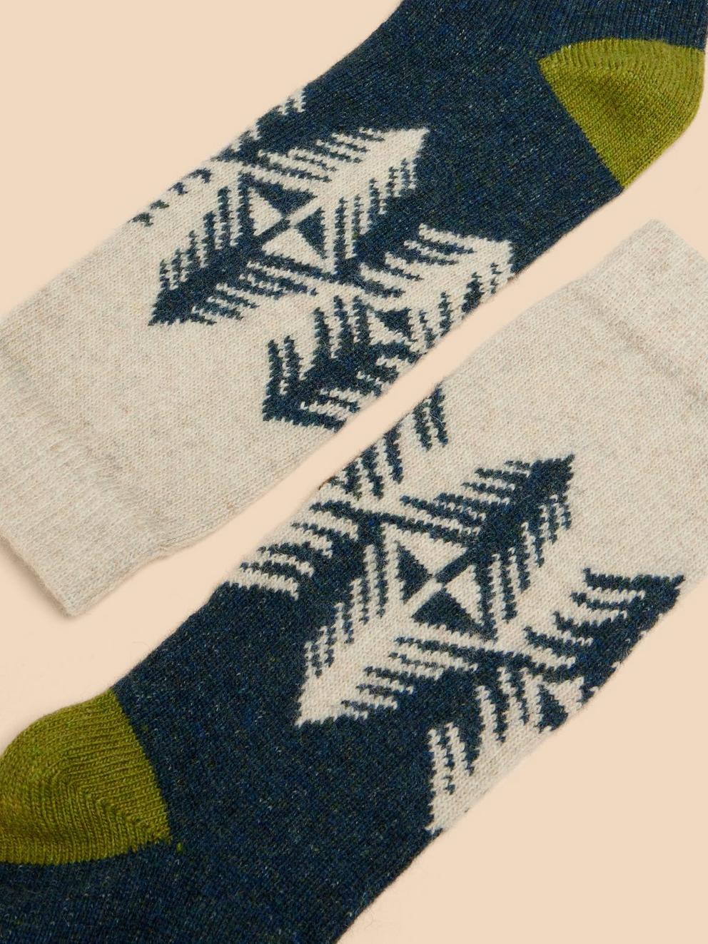 Forest Scenic Wool Mix Socks