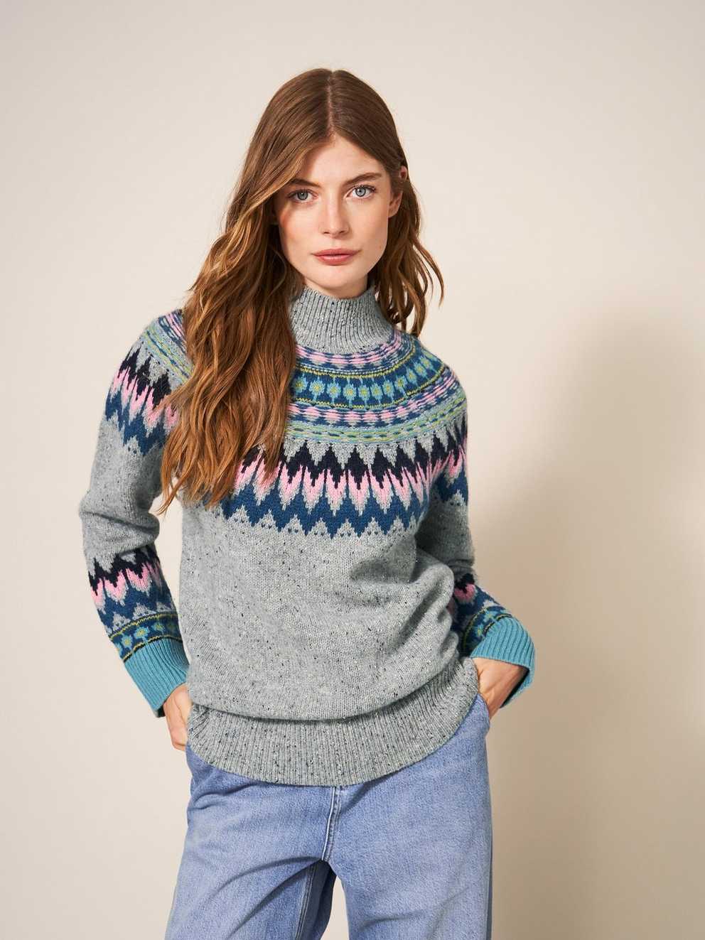 IZZY FAIRISLE JUMPER