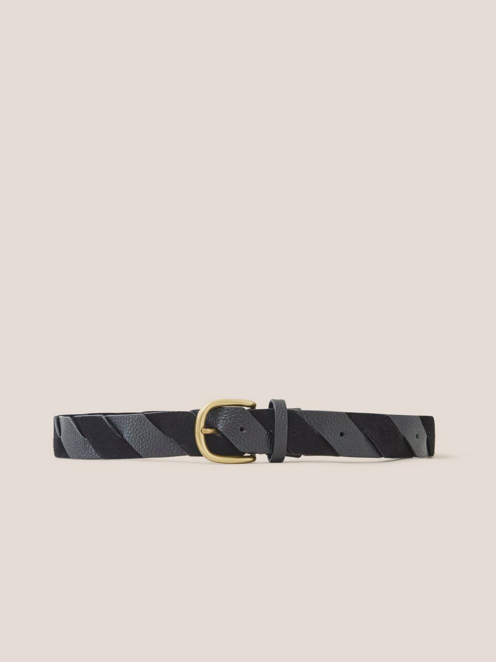 Twist Leather Belt