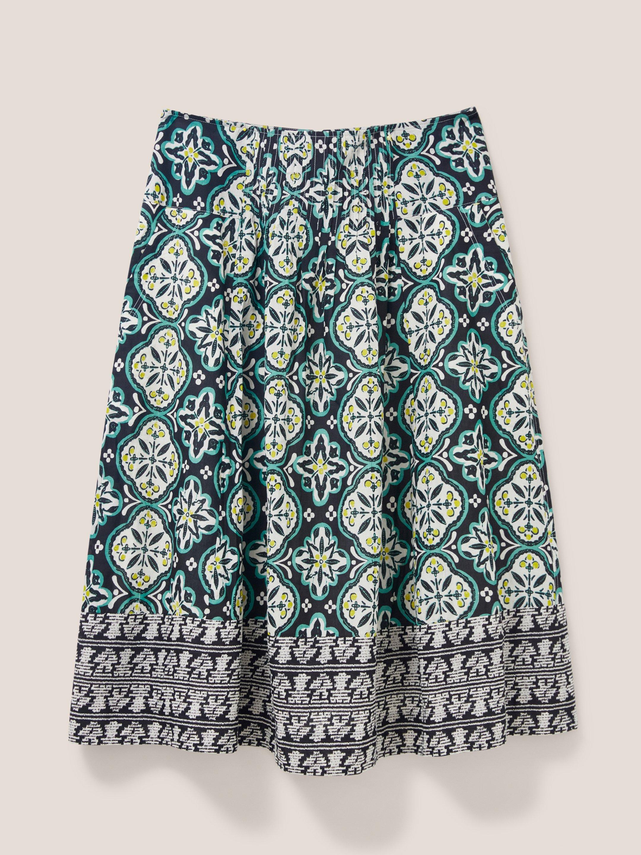 Charlotte Cotton Midi Skirt